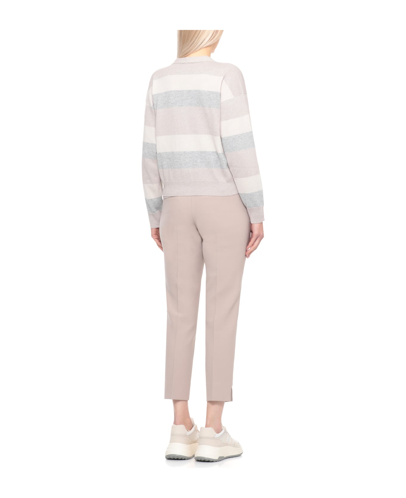 Peserico Wool Blend Cardigan - Beige