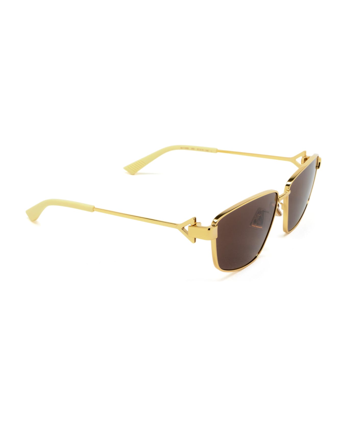 Bottega Veneta Eyewear Bv1185s Gold Sunglasses - Gold
