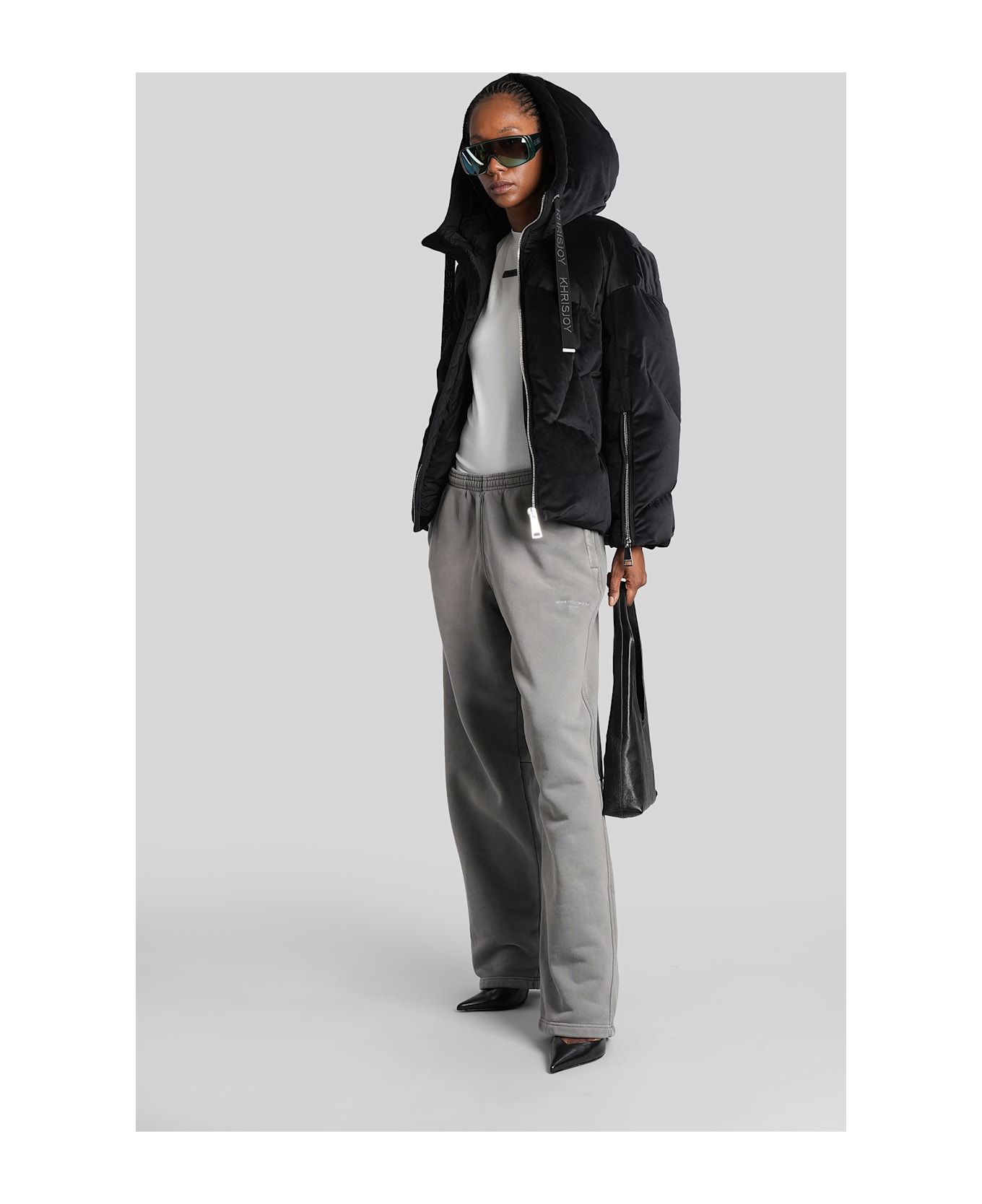 Khrisjoy Puffer In Black Polyester - black
