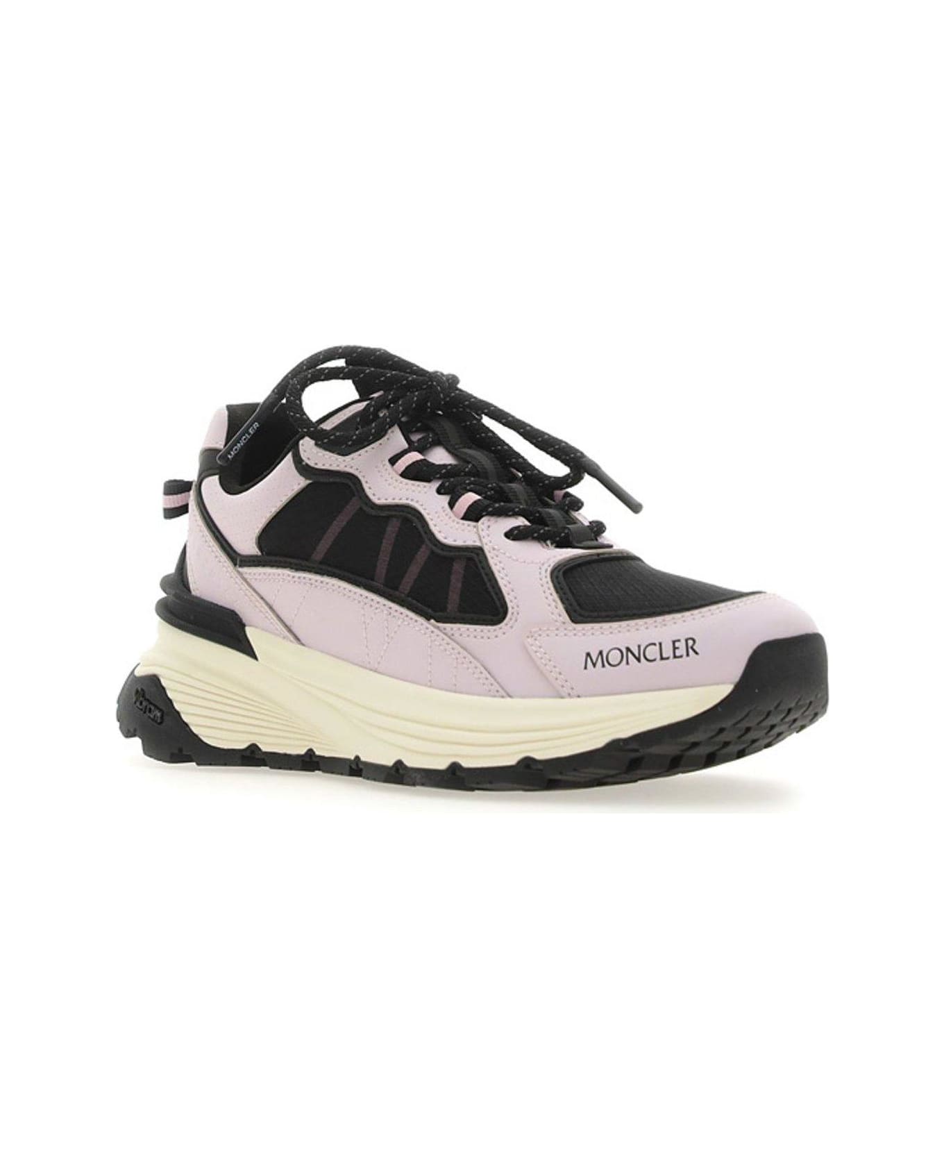 Moncler Runner Lace-up Sneakers - Lilla/nero スニーカー