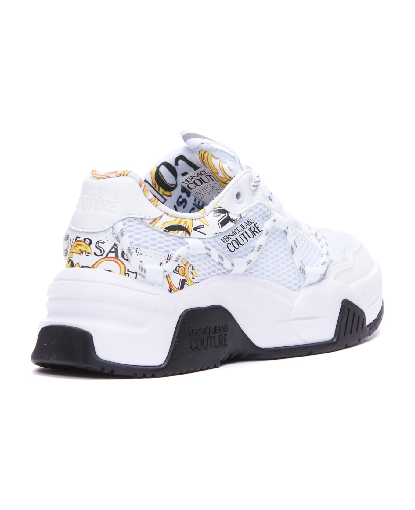Versace Jeans Couture Shoes - WHITE/GOLD