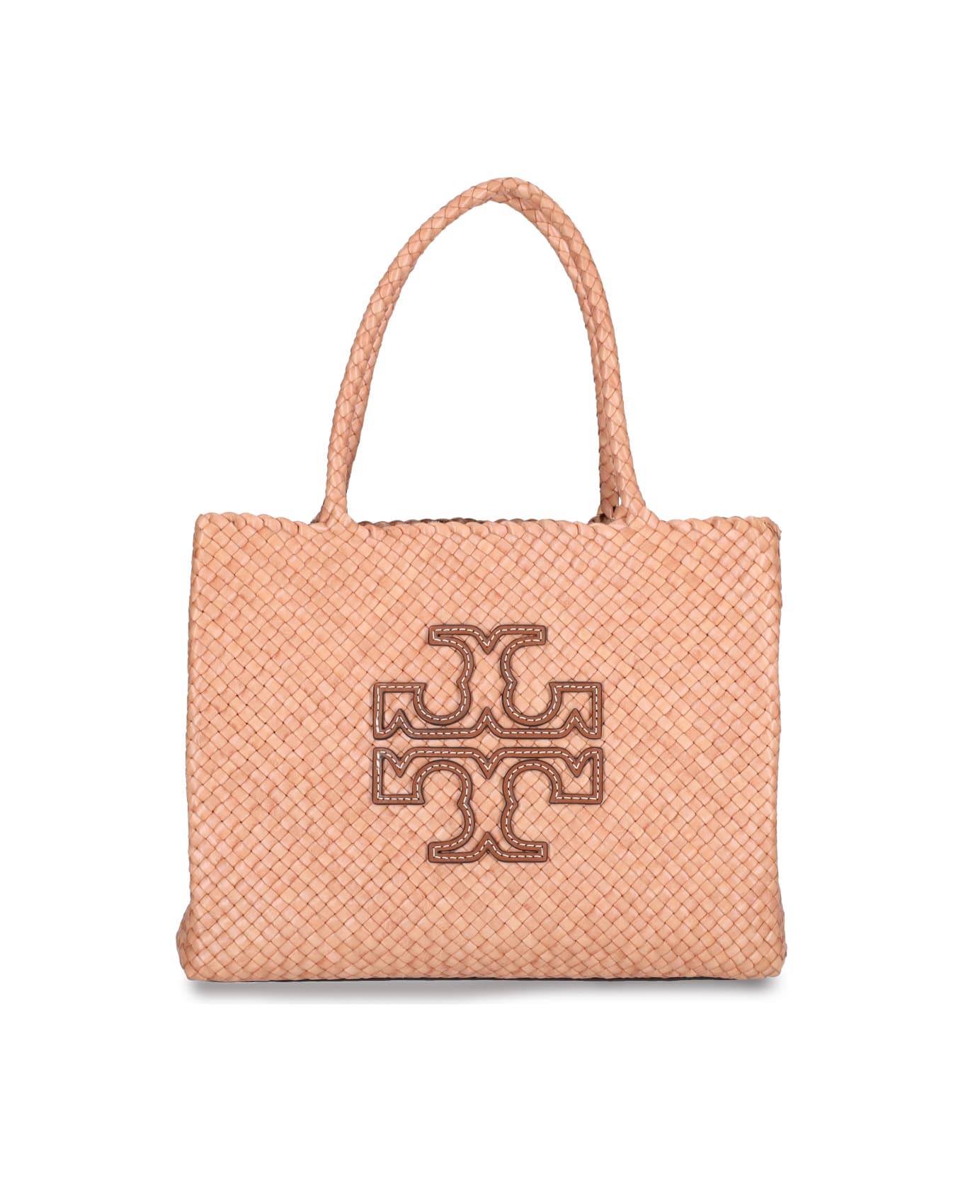 Tory Burch 'mcgraw Dragon Woven' Tote Bag - Pink トートバッグ