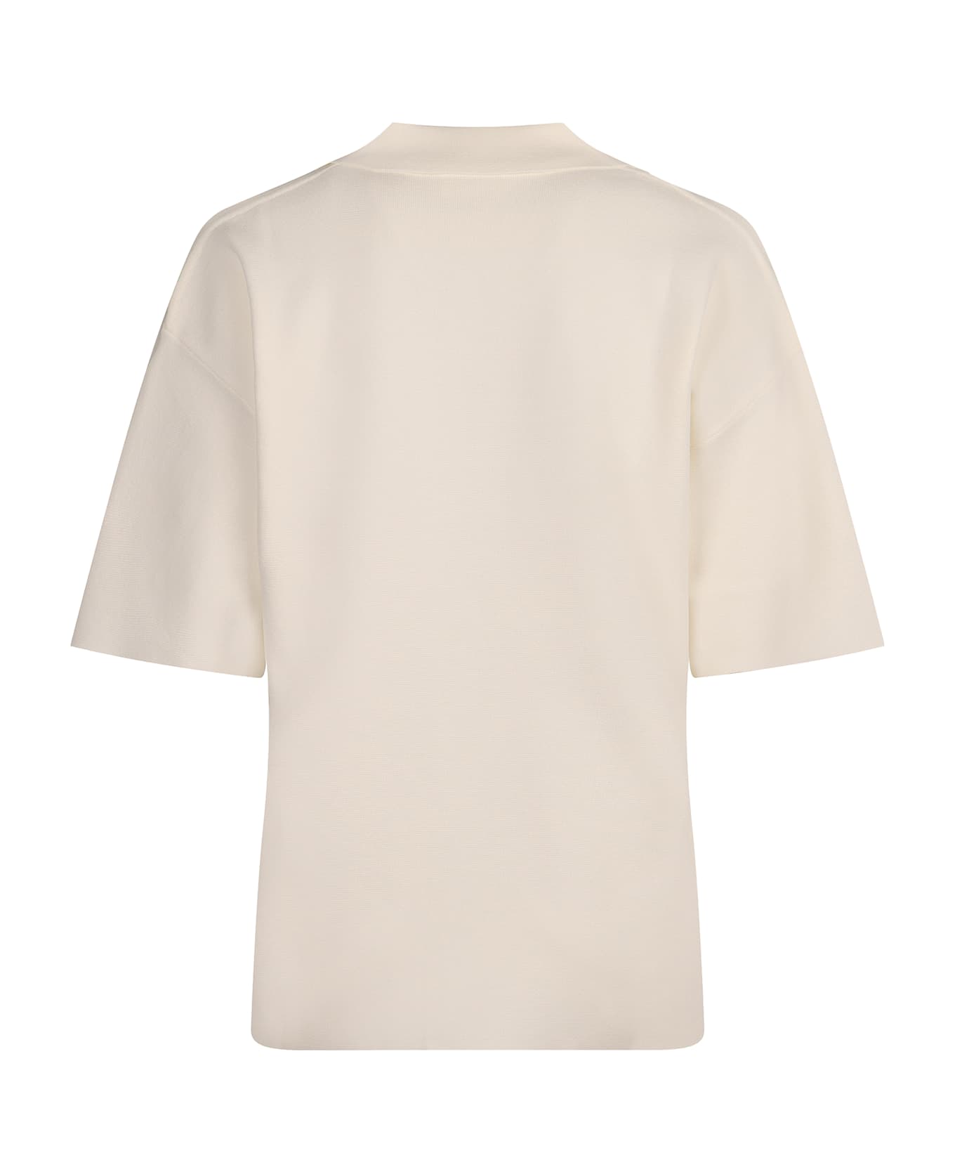 Parosh Knit Blouse - panna