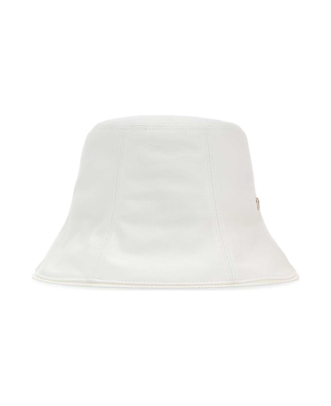Helen Kaminski White Cotton Now Bucket Hat - WHITE