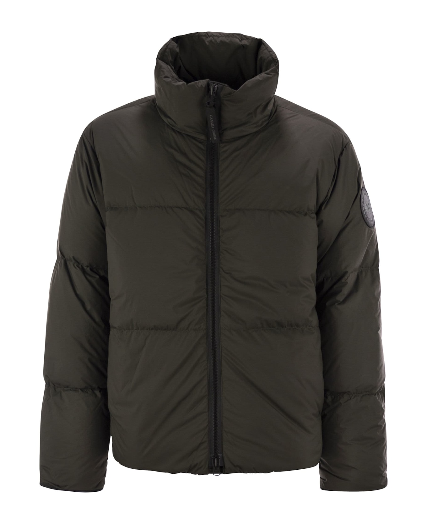 Canada Goose Lawrence - Down Jacket With Black Logo - Anthracite