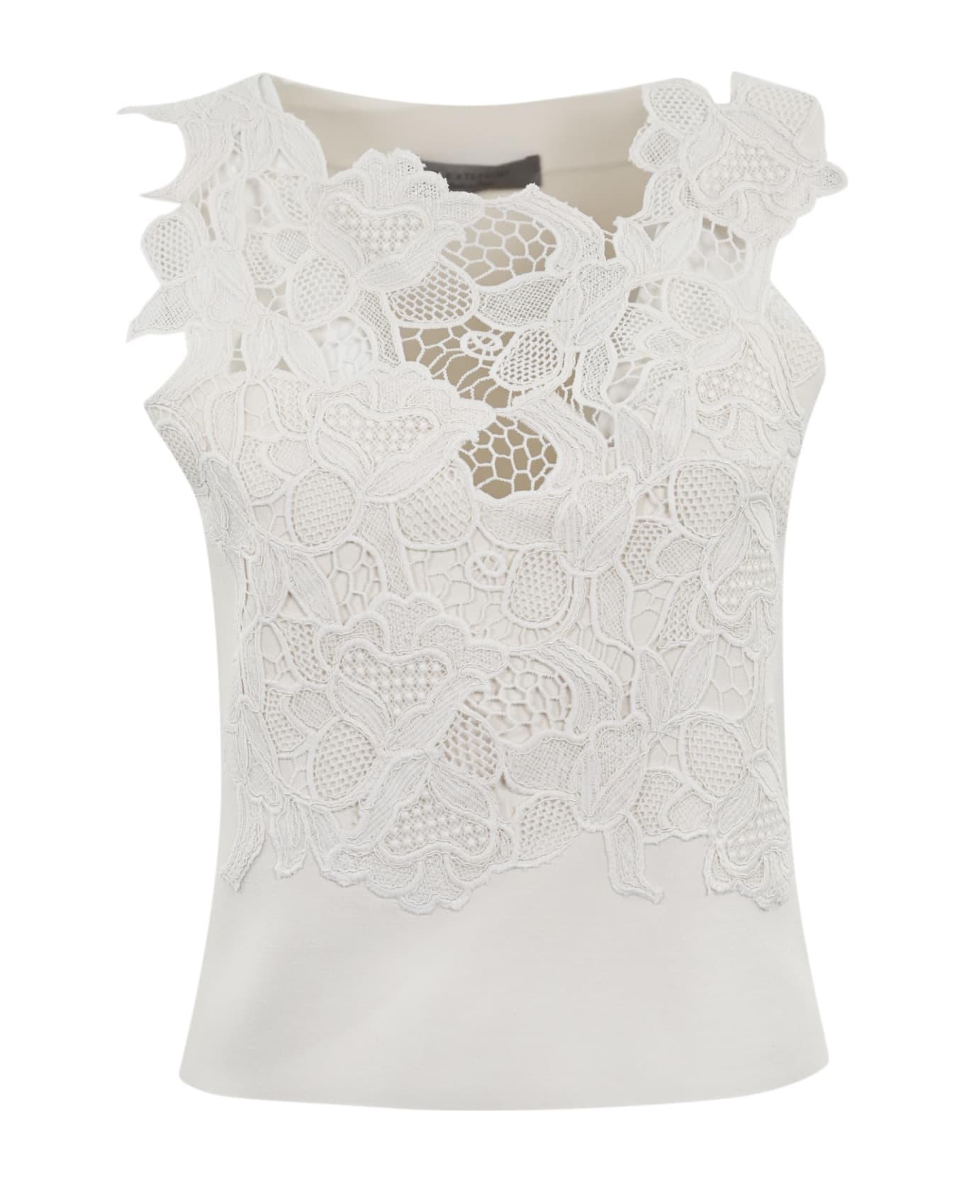 D.Exterior Lace Top - Avorio トップス
