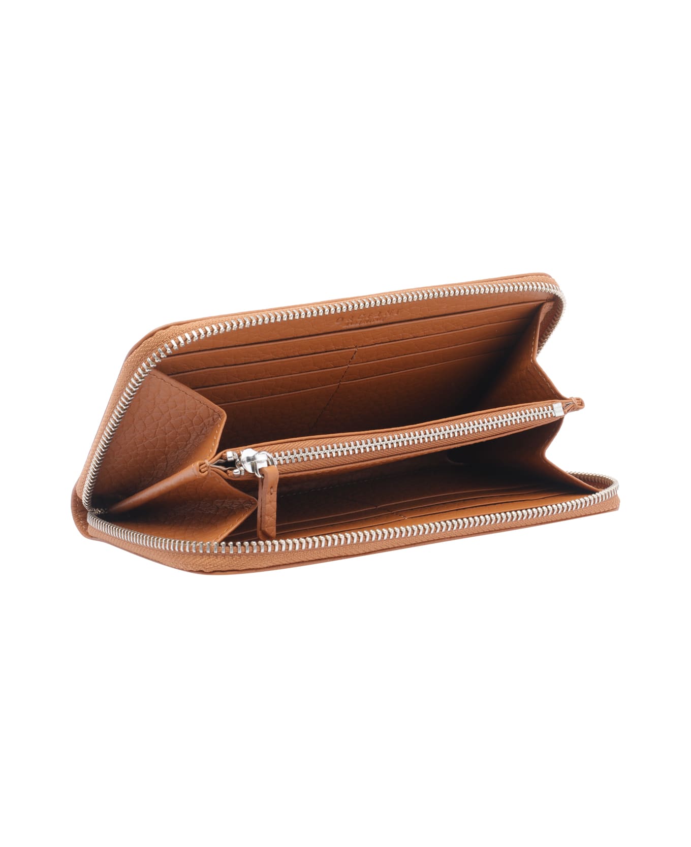 Orciani Logo Wallet - Brown