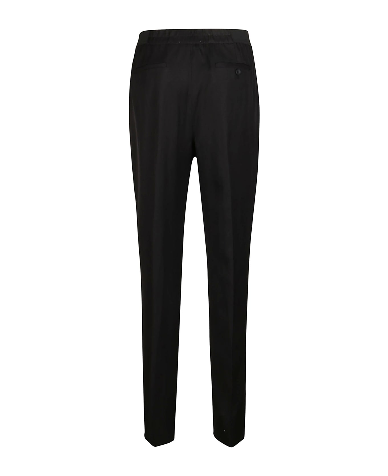 Loulou Studio Takaroa Elastic Pant - Black