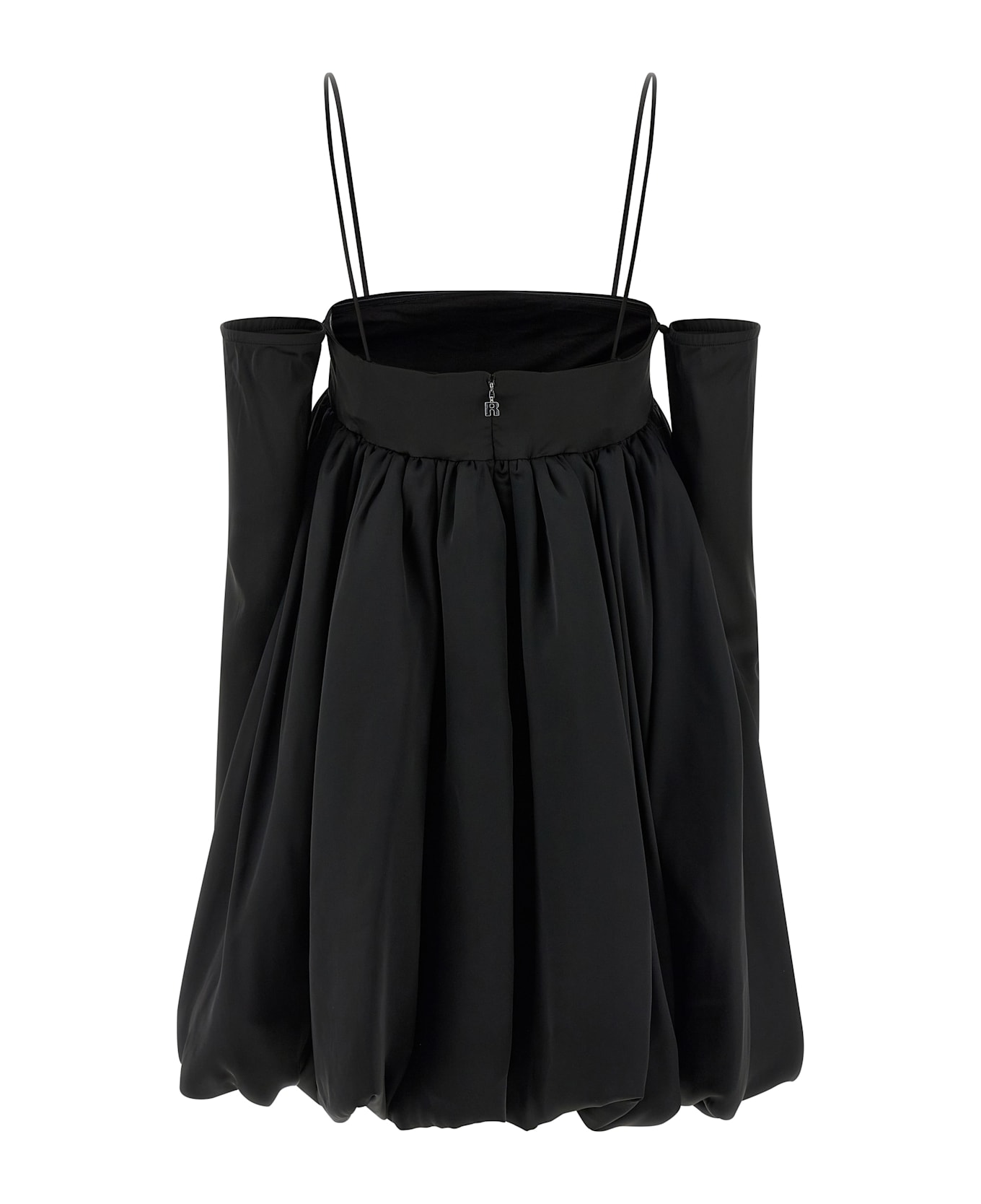 Rotate by Birger Christensen 'satin Le Bubble' Dress - Black  