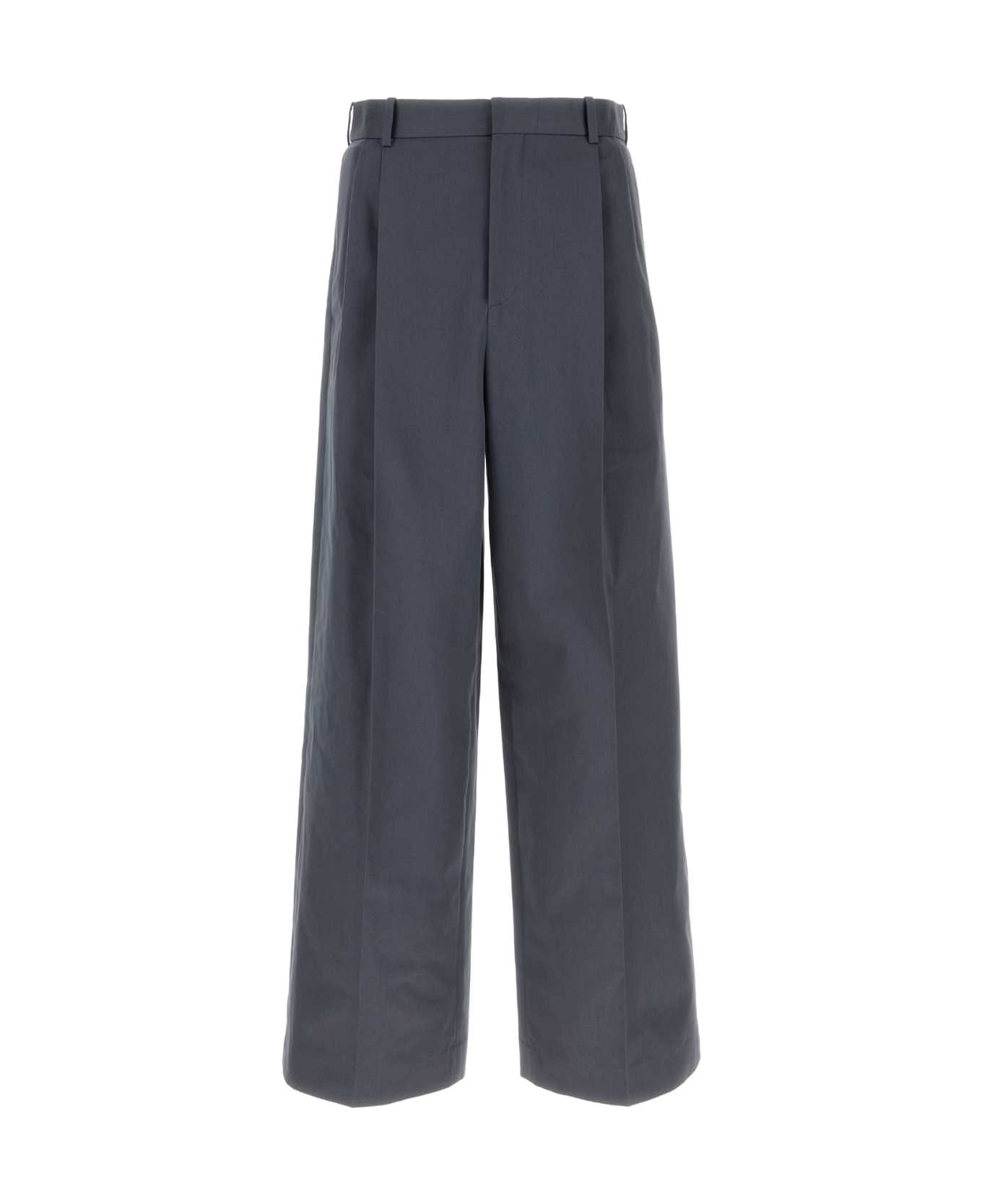 Loewe Air Force Blue Cotton Pant - GREY