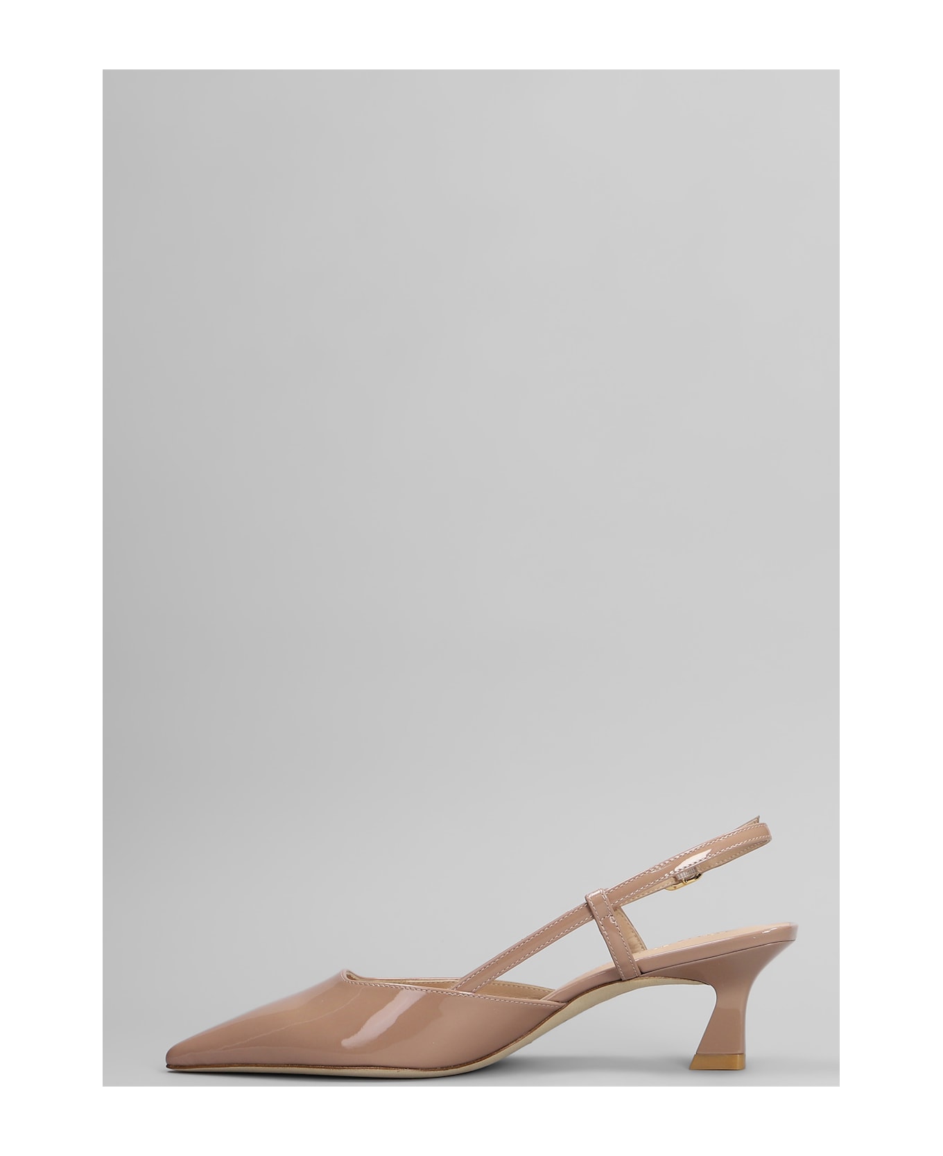 Stuart Weitzman Vinnie 50 Pumps In Rose-pink Patent Leather - rose-pink