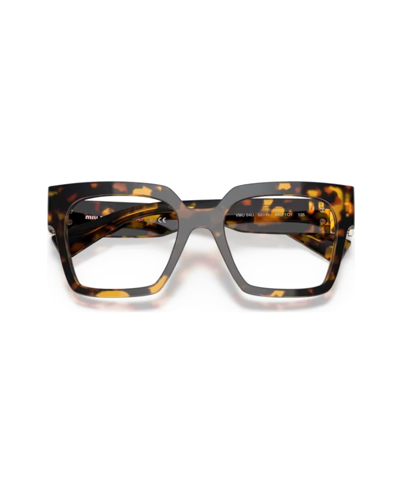 Miu Miu 0mu 04uv Vau1o1 Havana Miele Glasses - Havana