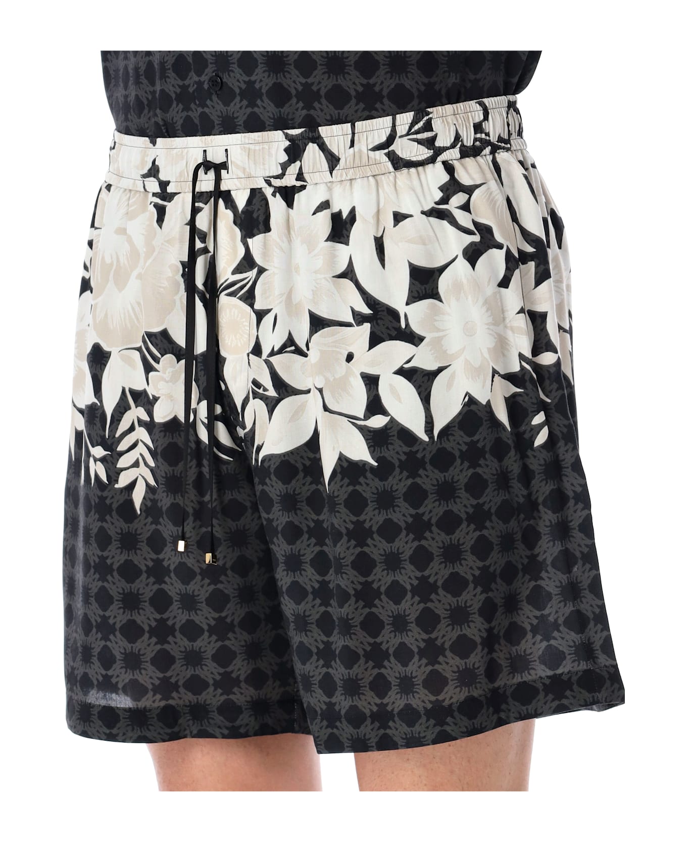 AMIRI Garden Shorts - BLACK