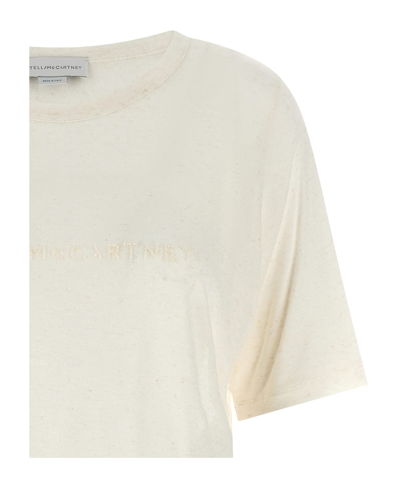Stella McCartney Beads Embroidery T-shirt - White