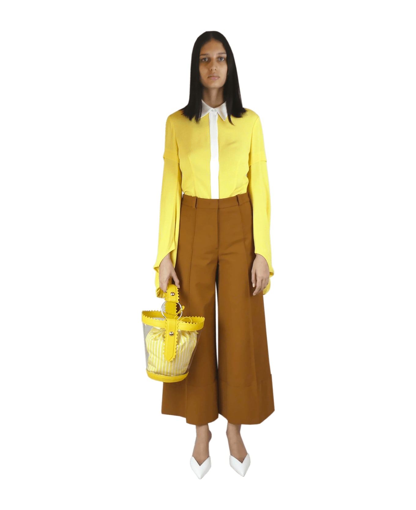 Sara Battaglia Helen Bucket - Yellow PVC