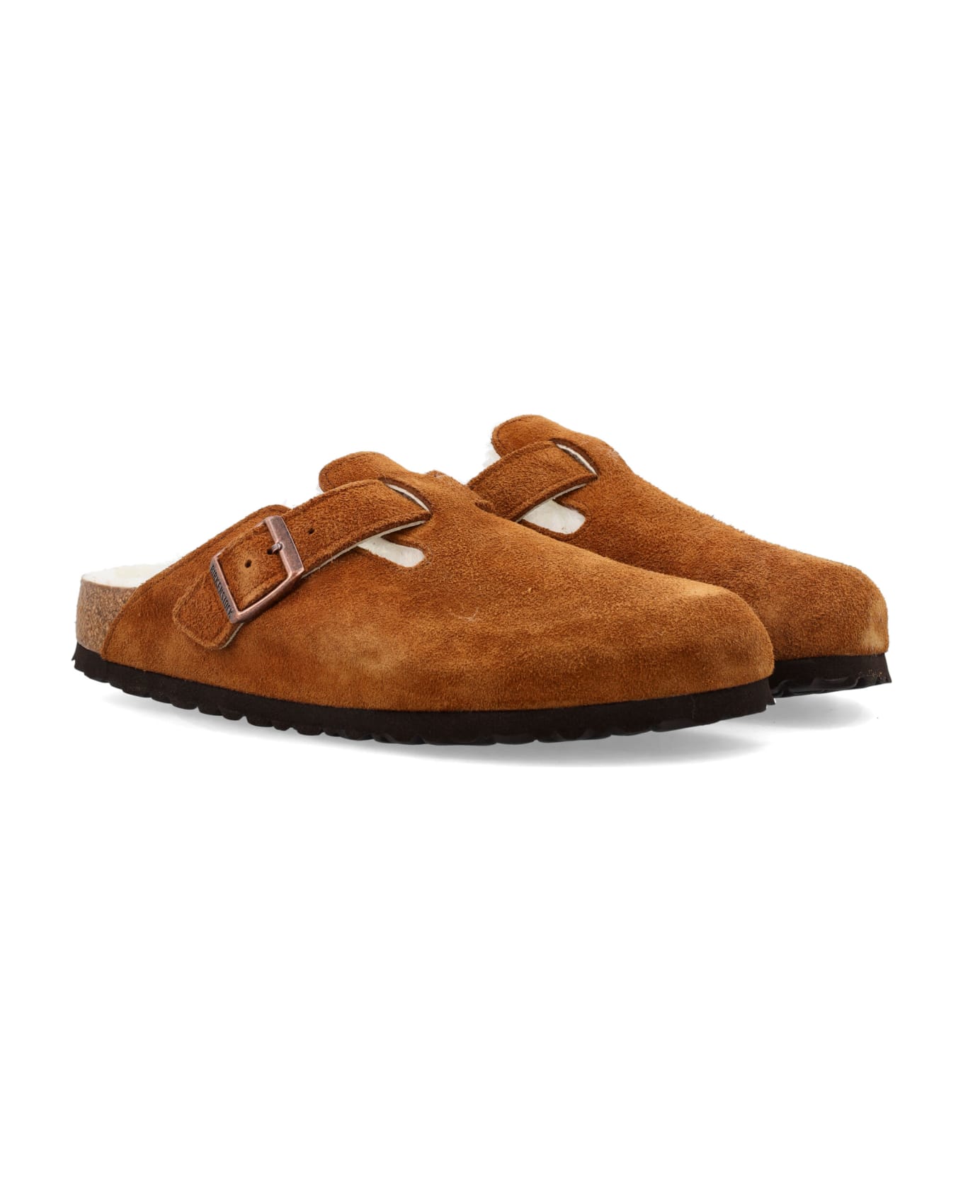 Birkenstock Boston Shearling Sandals - MINK