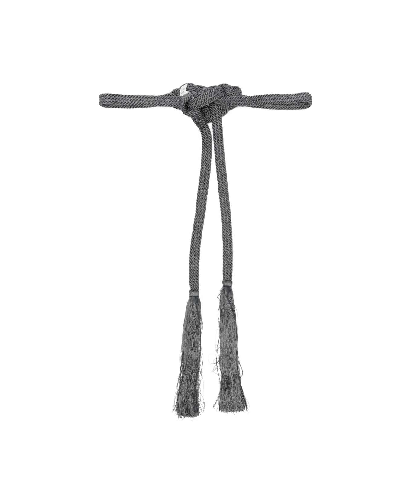 Forte_Forte Tassels Belt - Grey