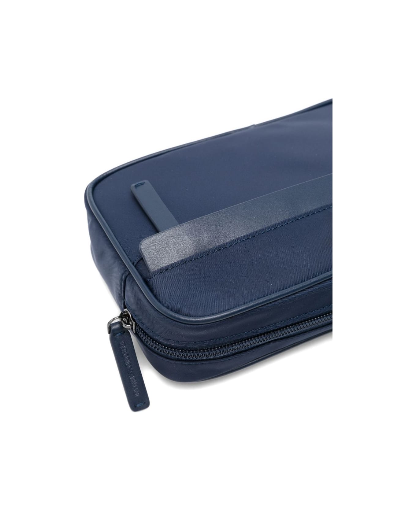Emporio Armani Nylon Washbag - Blue