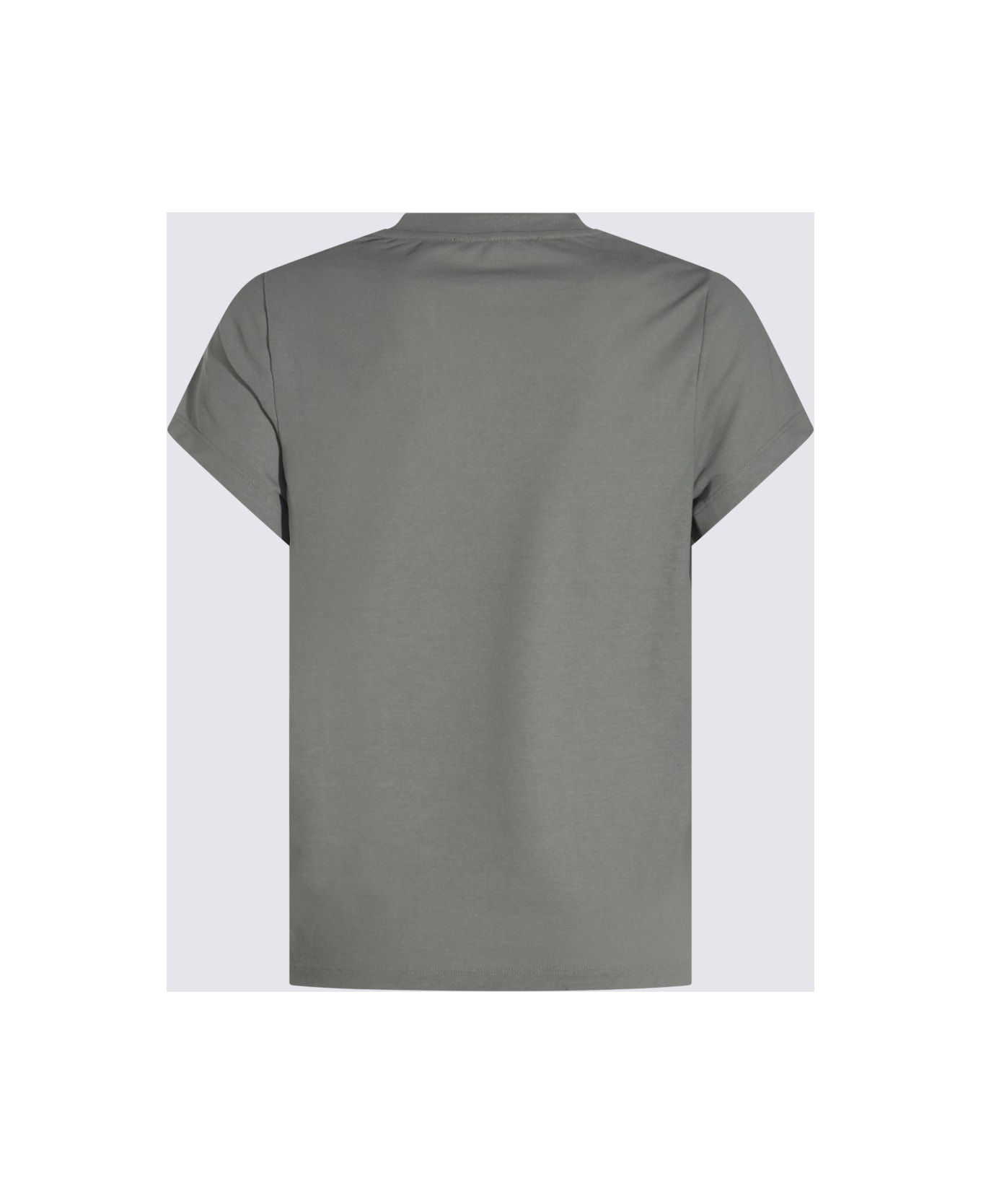 Zanone Grey Cotton T-shirt
