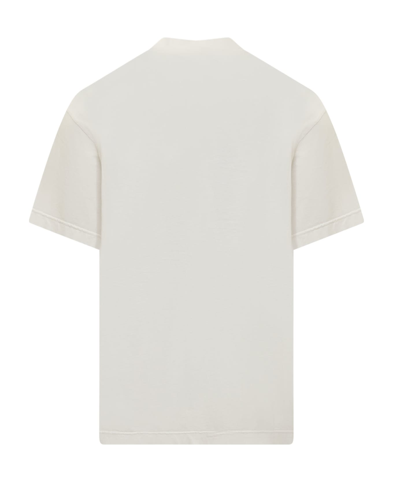 Bonsai T-shirti With Logo - WHITE