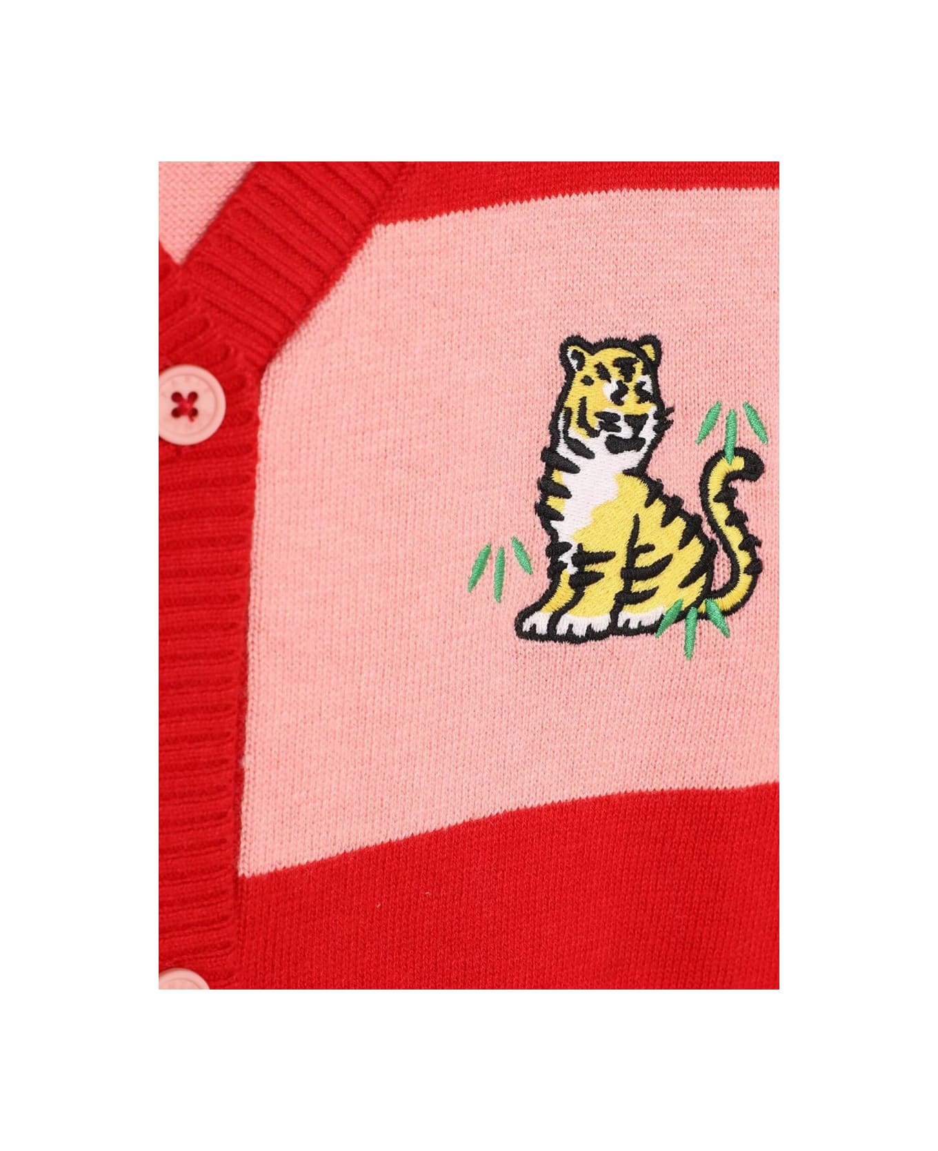 Kenzo Kids Tiger Cardigan - MULTICOLOUR ニットウェア＆スウェットシャツ