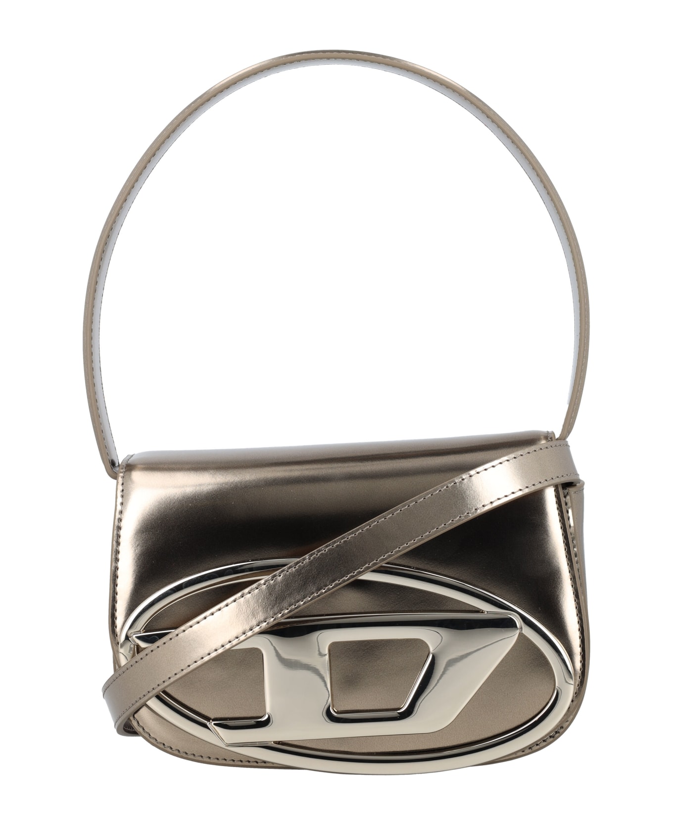 Diesel 1dr Shoulder Bag - Gold