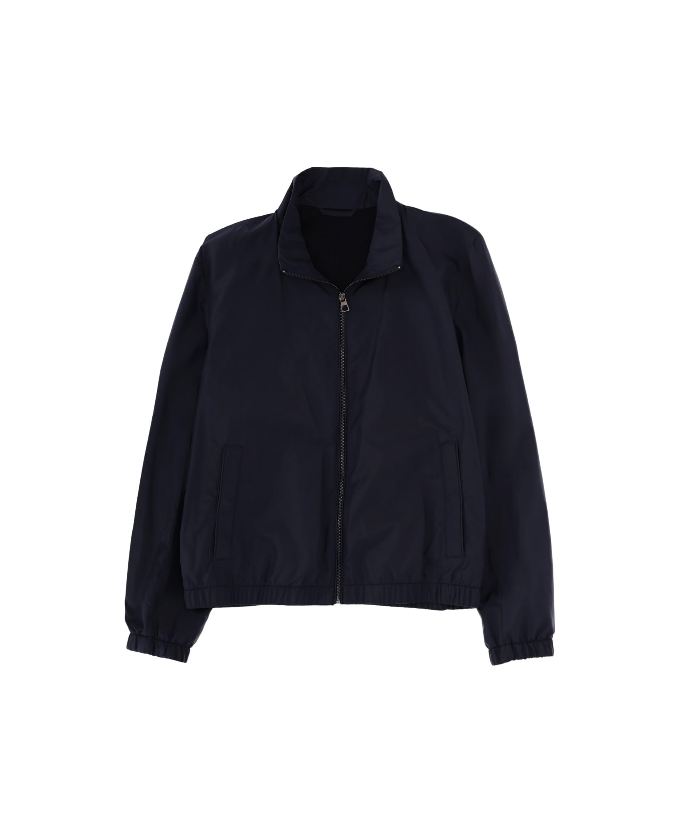 Hugo Boss Jacket With Zip - BLUE