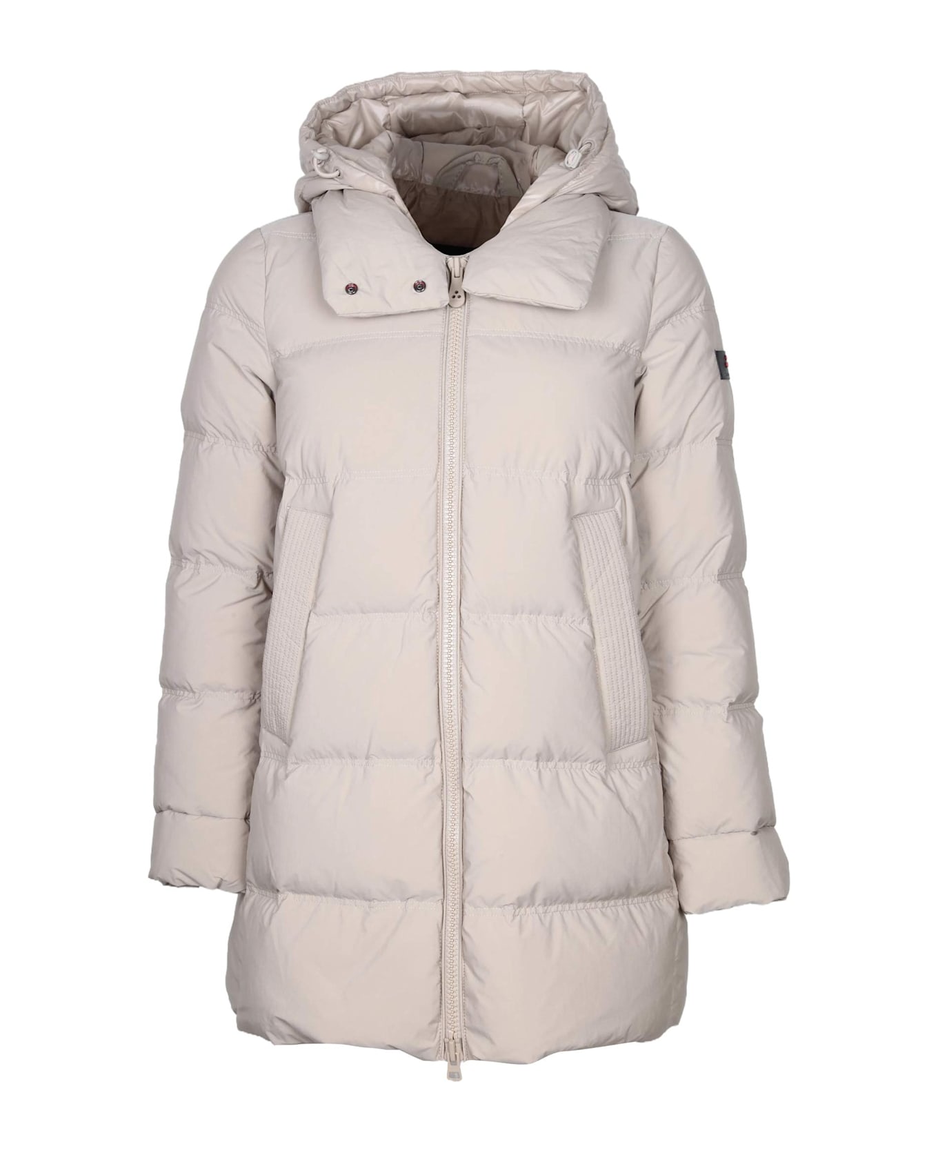 Peuterey Unix Ml Bmat Double Fabric Down Jacket Color Beige - BEIGE