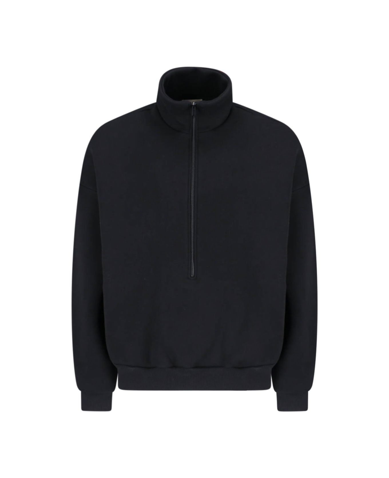 Fear of God High Neck Sweatshirt - Black  