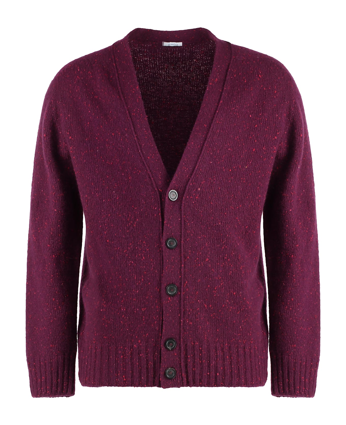 Malo Cashmere Cardigan - purple