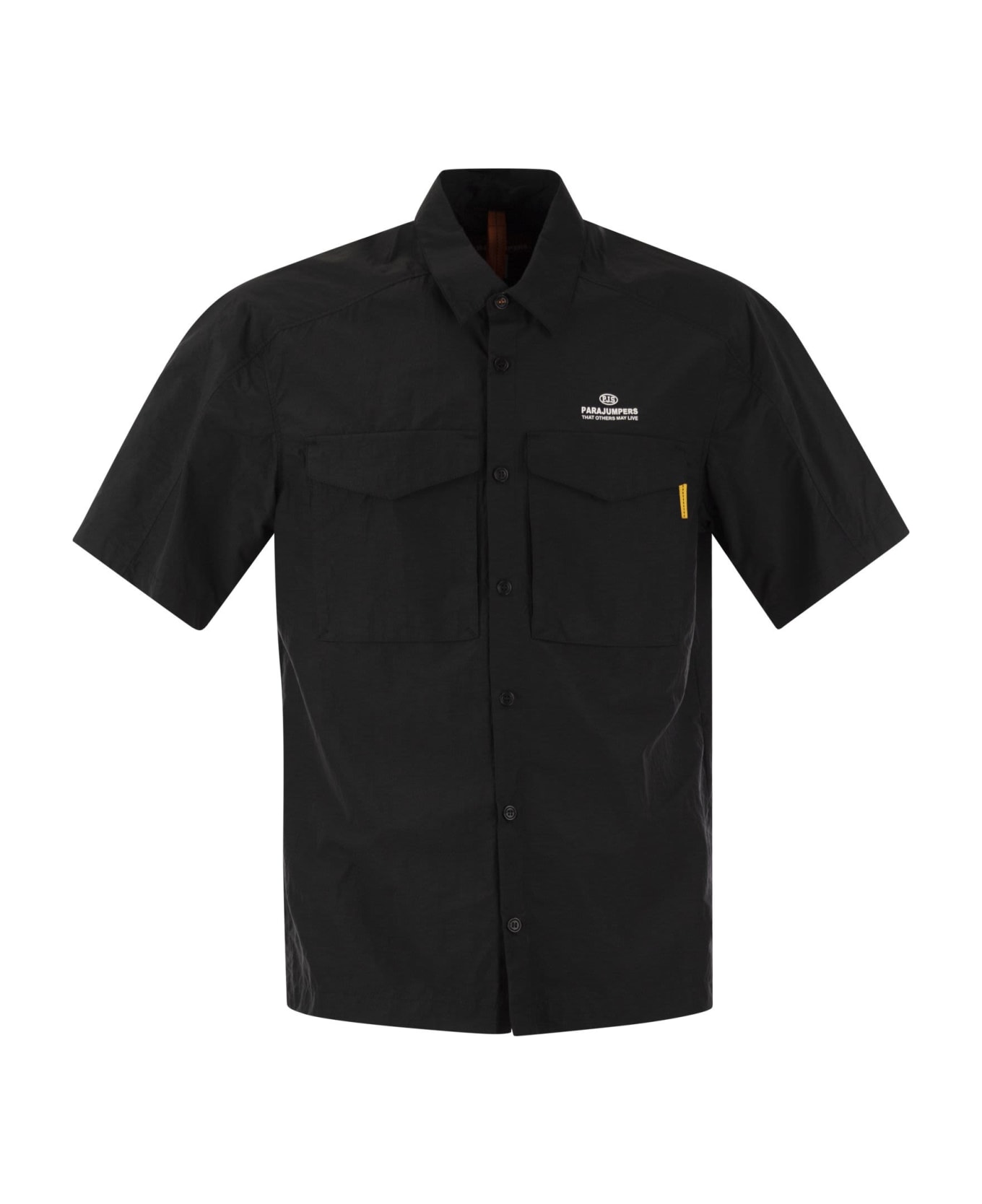 Parajumpers Pete - Short-sleeved Shirt - Black