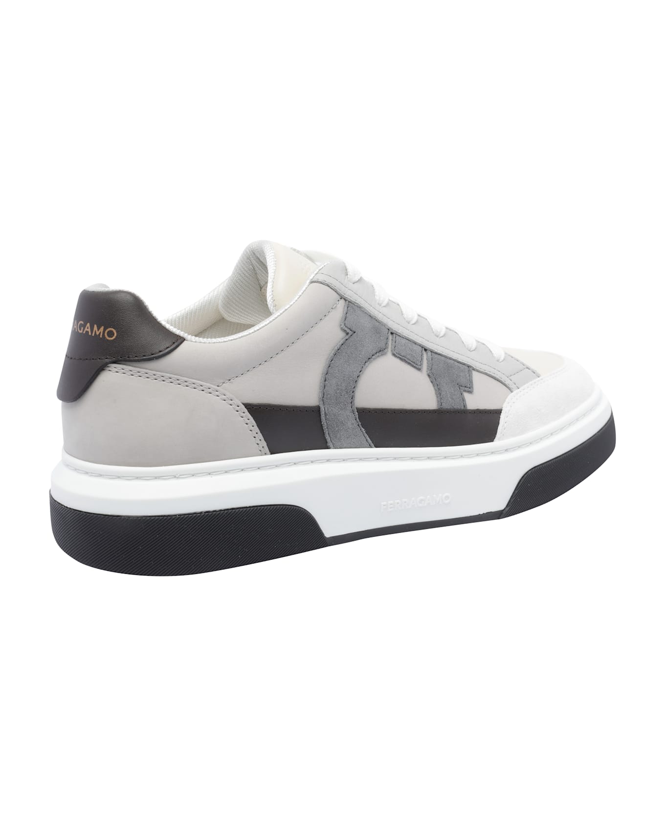 Ferragamo Gancini Sneakers - White