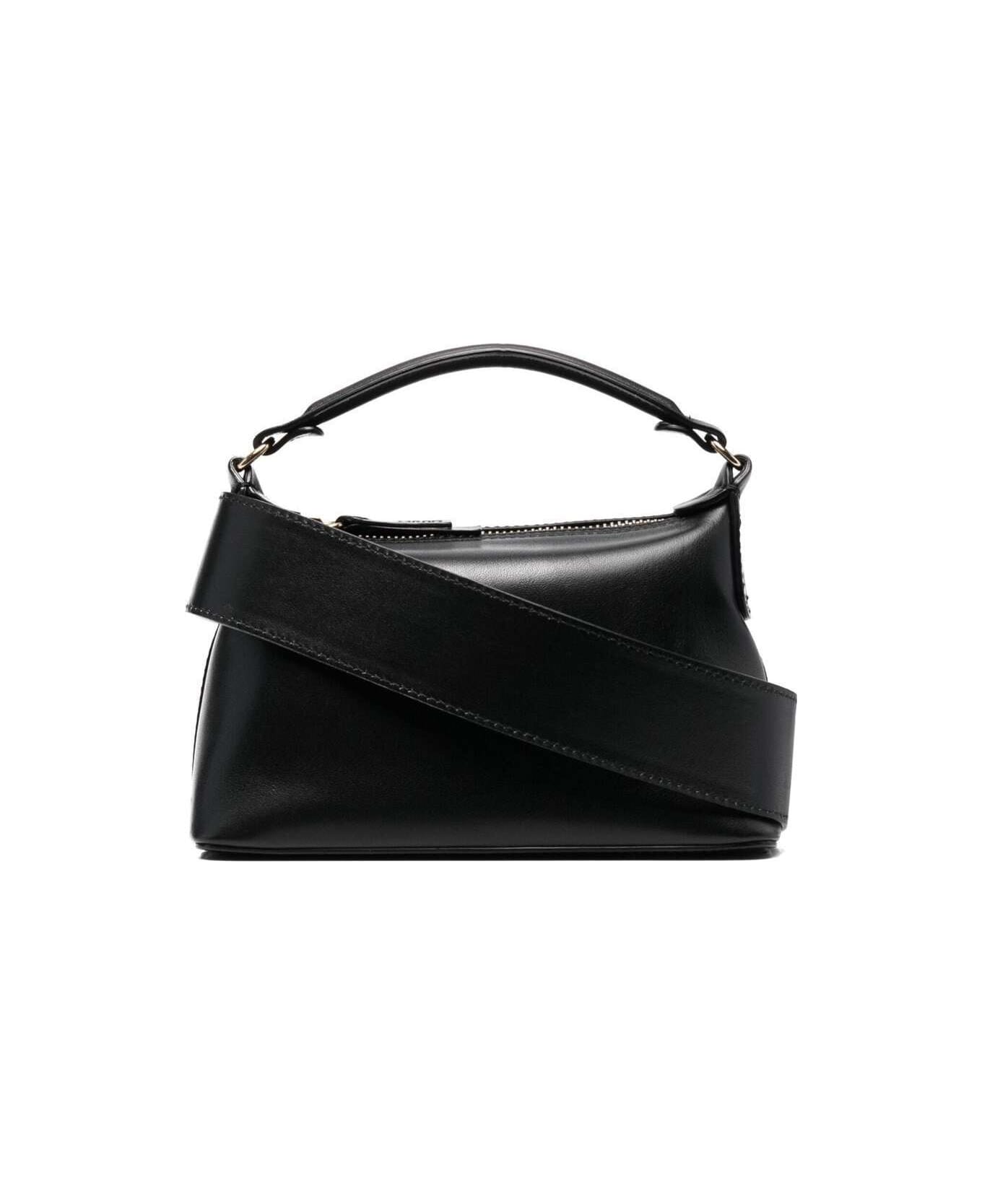 Liu-Jo Liu Jo Leonie Hanne Woman's Hobo Black Leather  Mini Handbag - Black