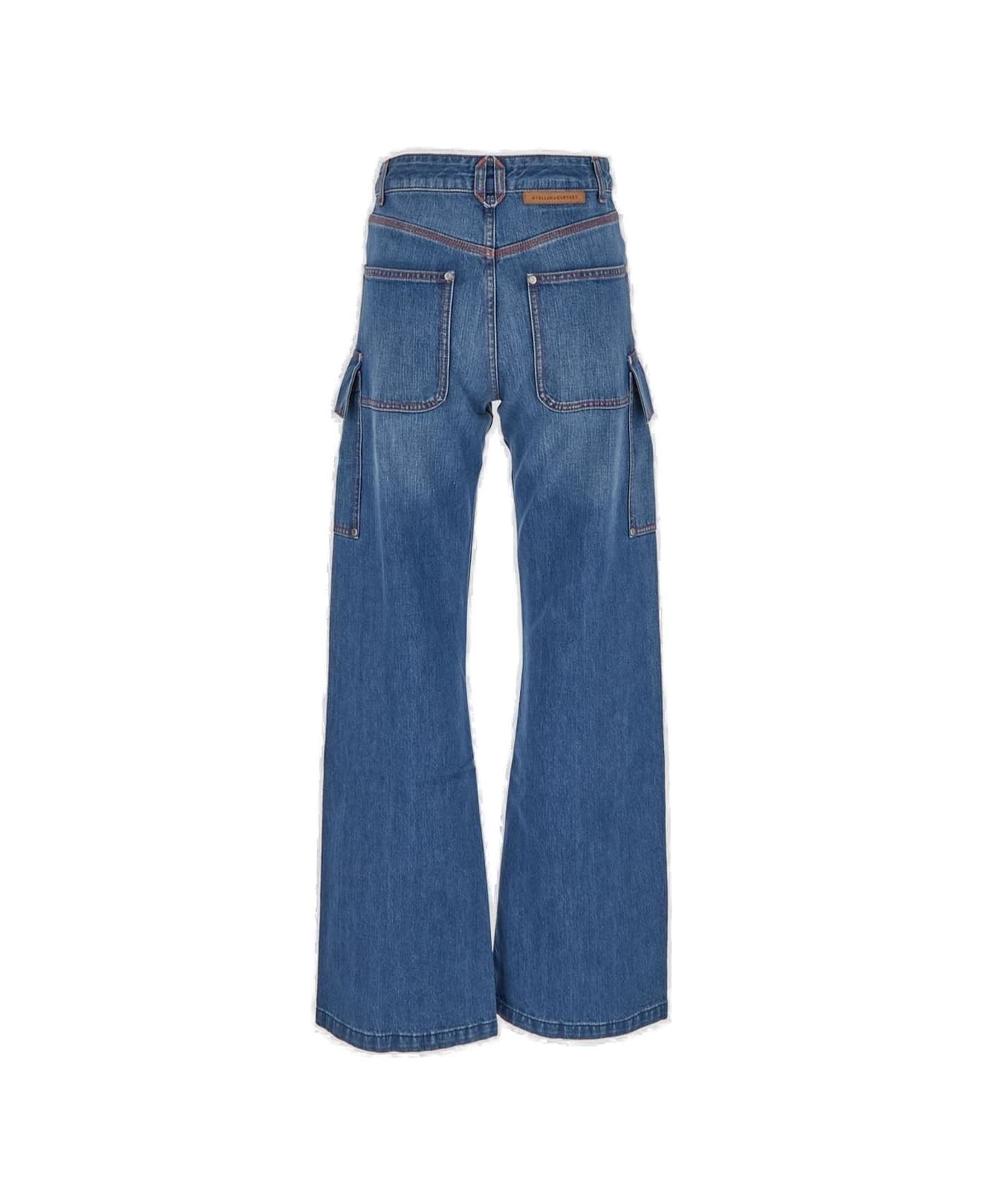 Stella McCartney Cargo Retrò Jeans - 70's blue