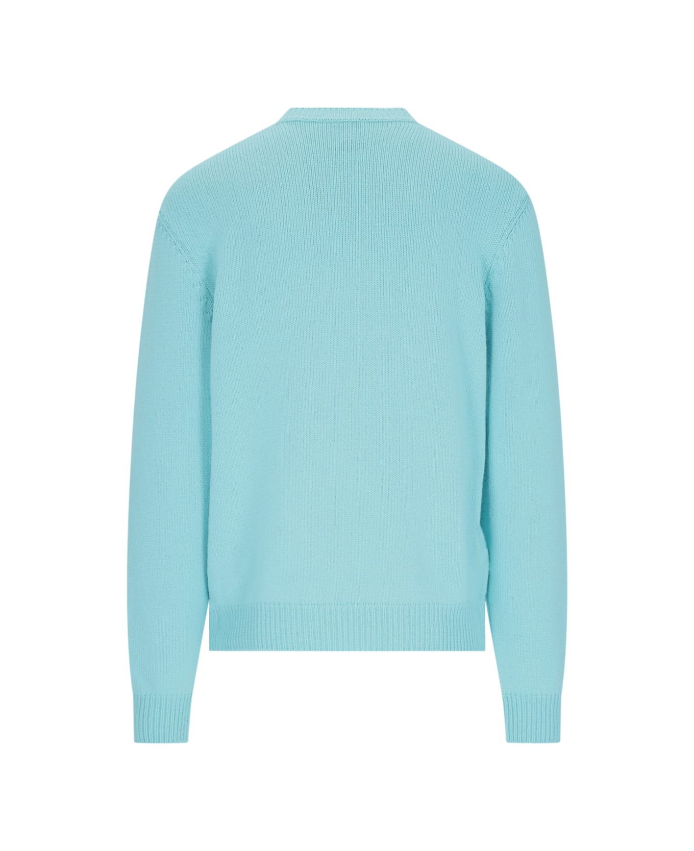 Balmain Wool Blend Sweater - Light Blue