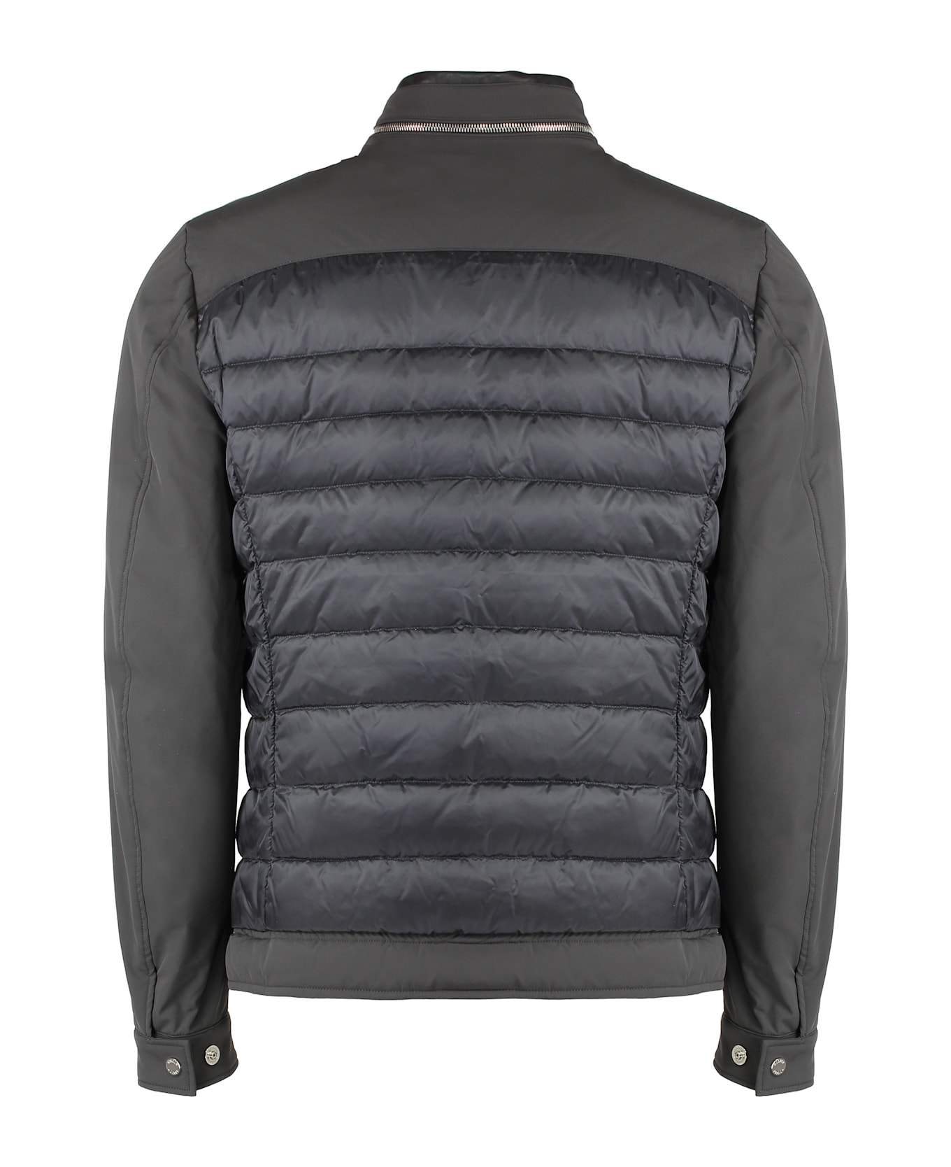 Moorer Gilles Techno Fabric Jacket - grey