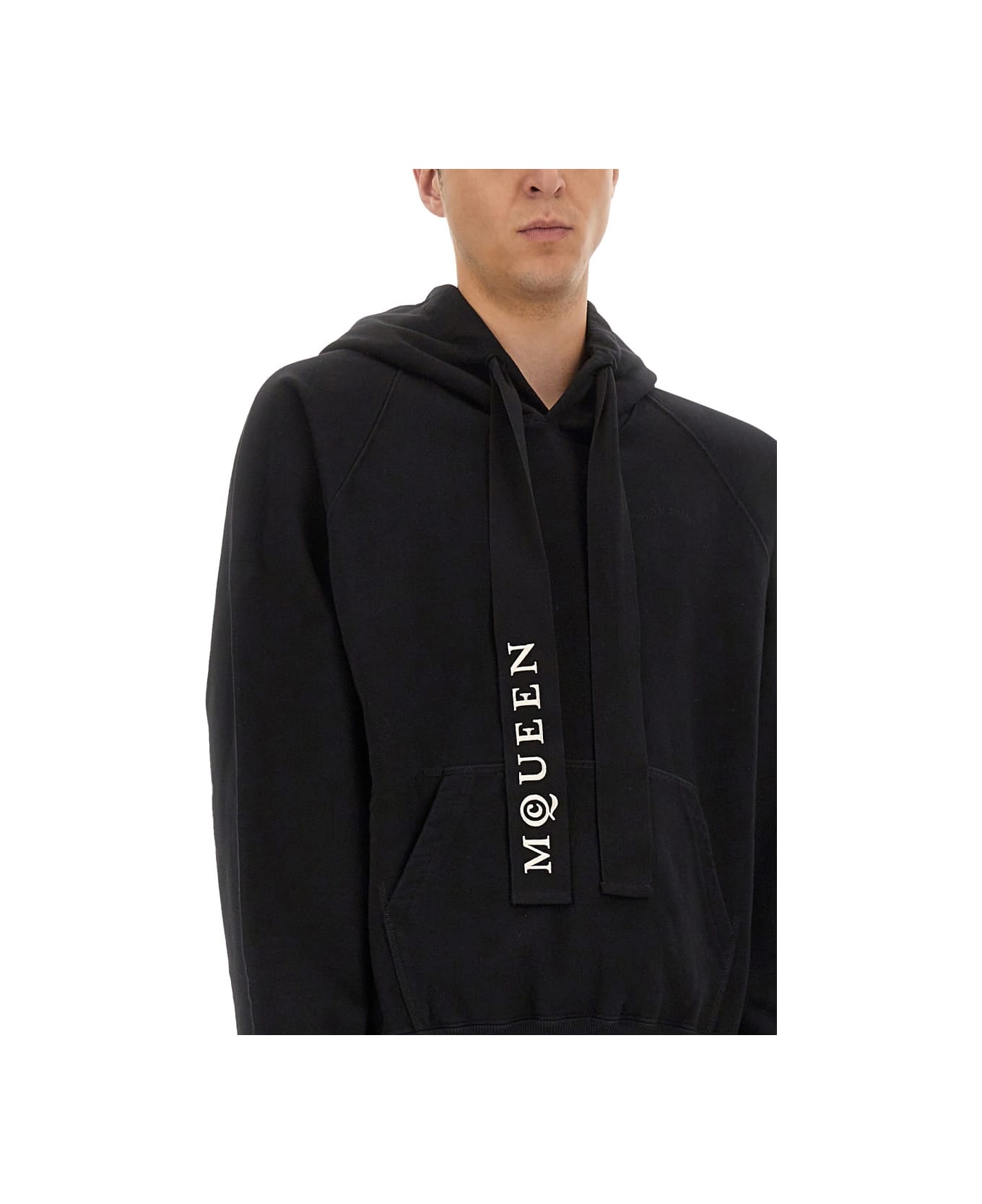 Alexander McQueen Hoodie - BLACK