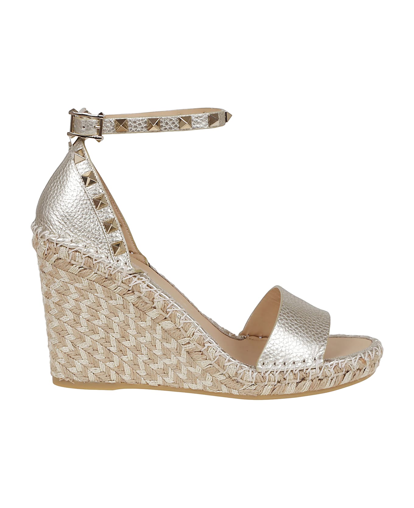 Valentino Garavani Wedge Espadrillas - GOLD