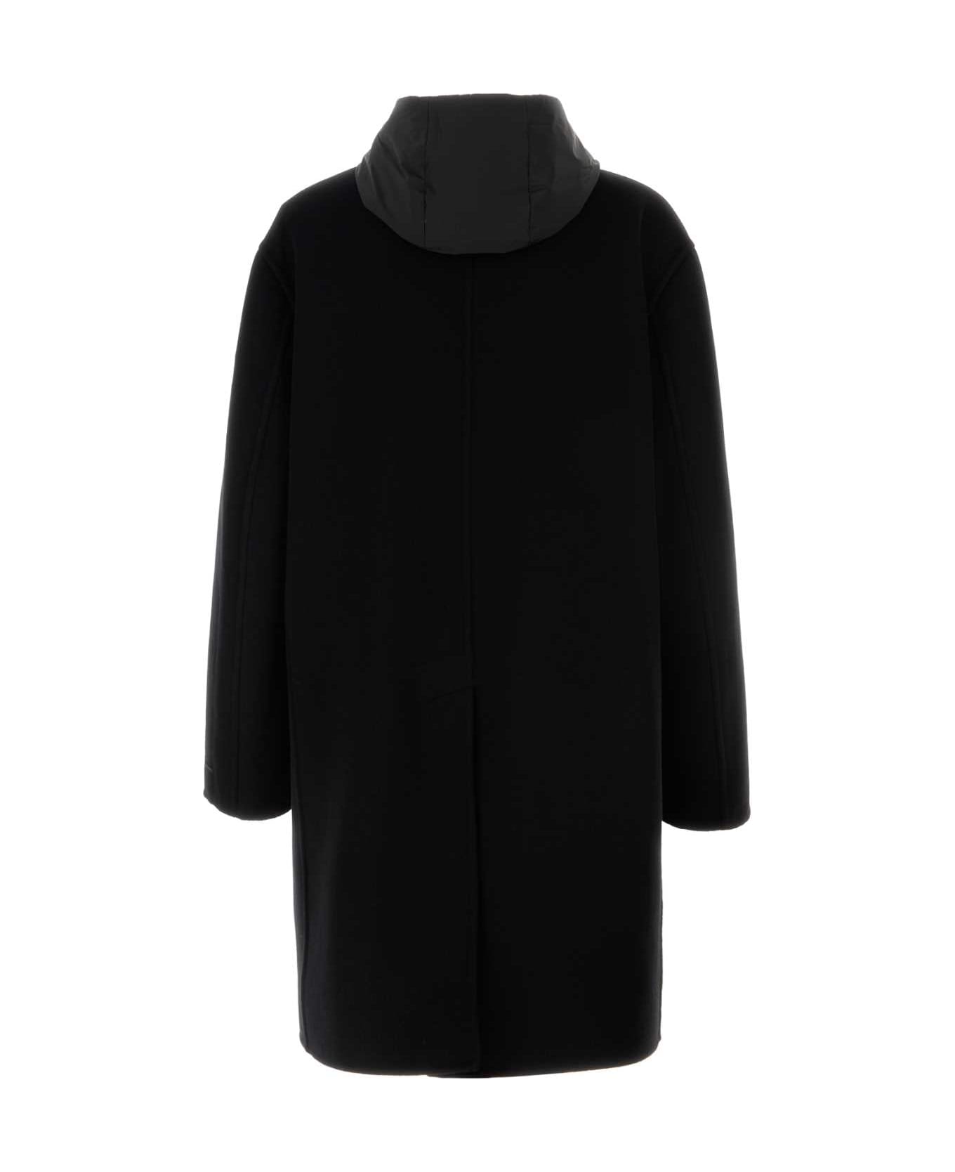 Prada Black Cashmere Coat - NERO