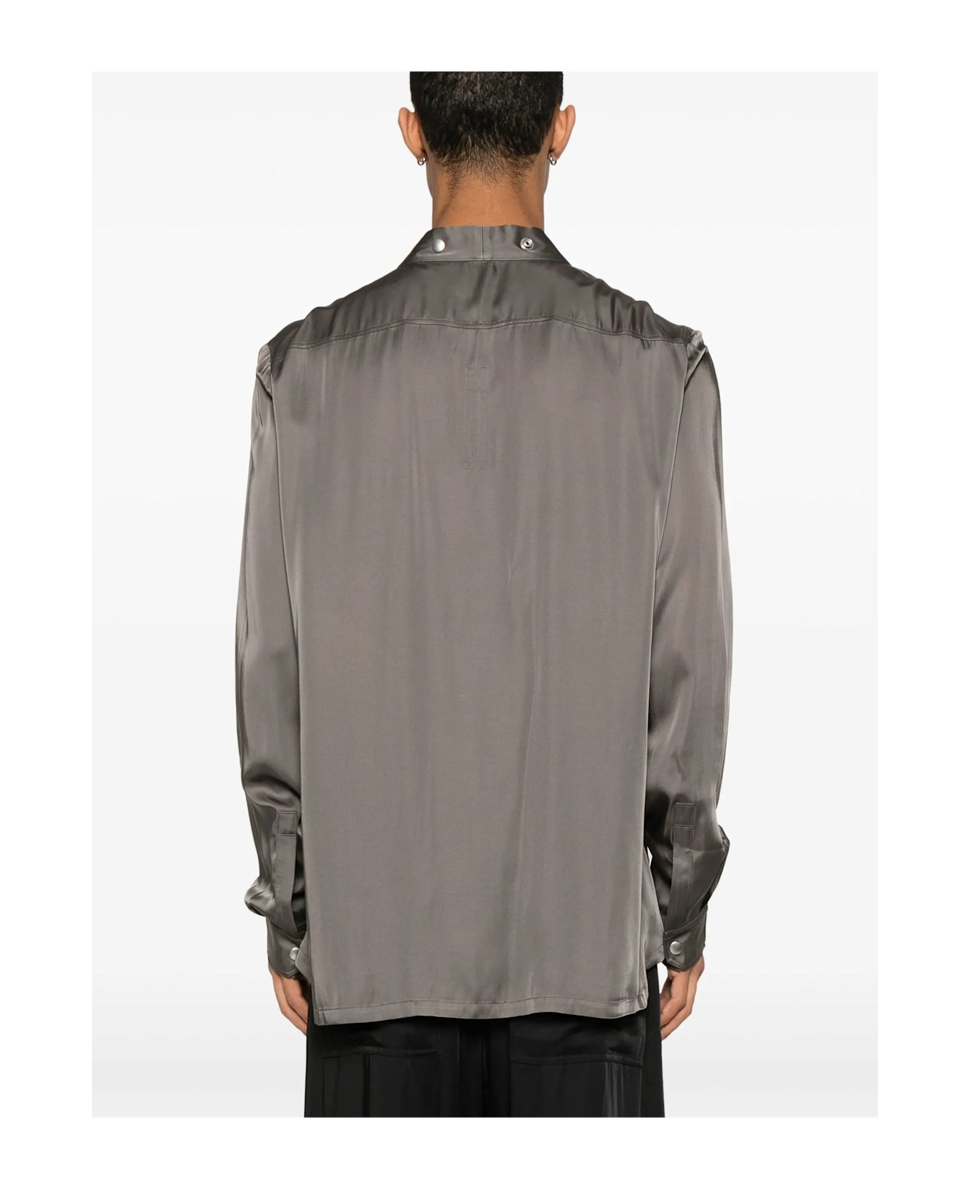 Rick Owens Shirts Brown - Dust
