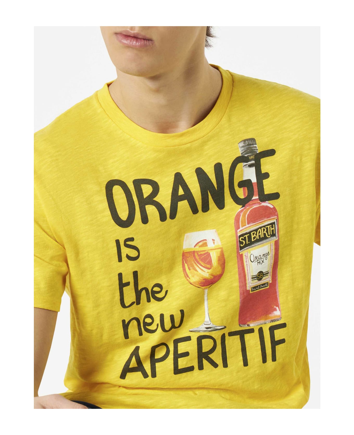 MC2 Saint Barth Aperitif Print Man T-shirt - unknown
