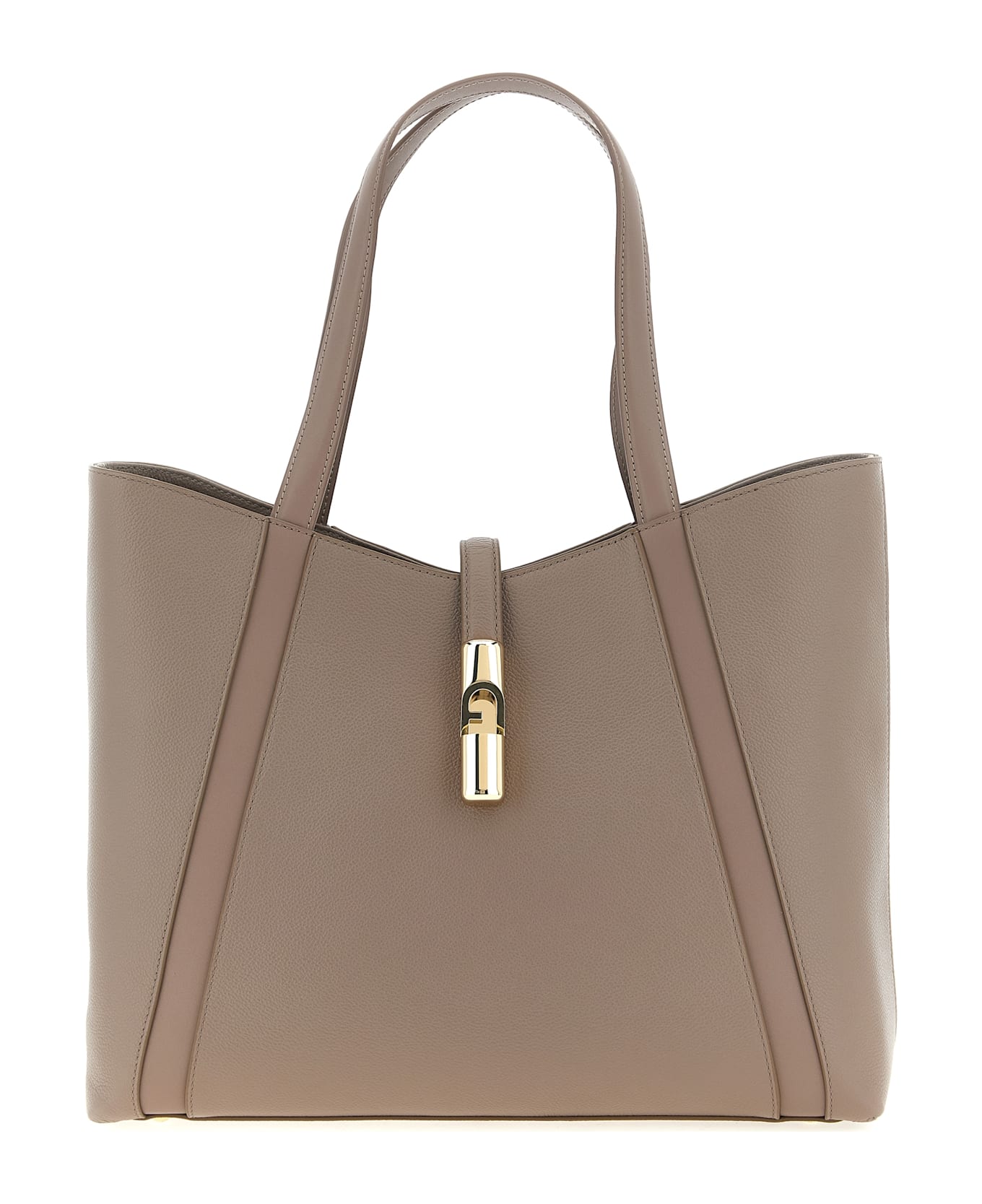 Furla 
furla Goccia L
 Shopping Bag - Gray