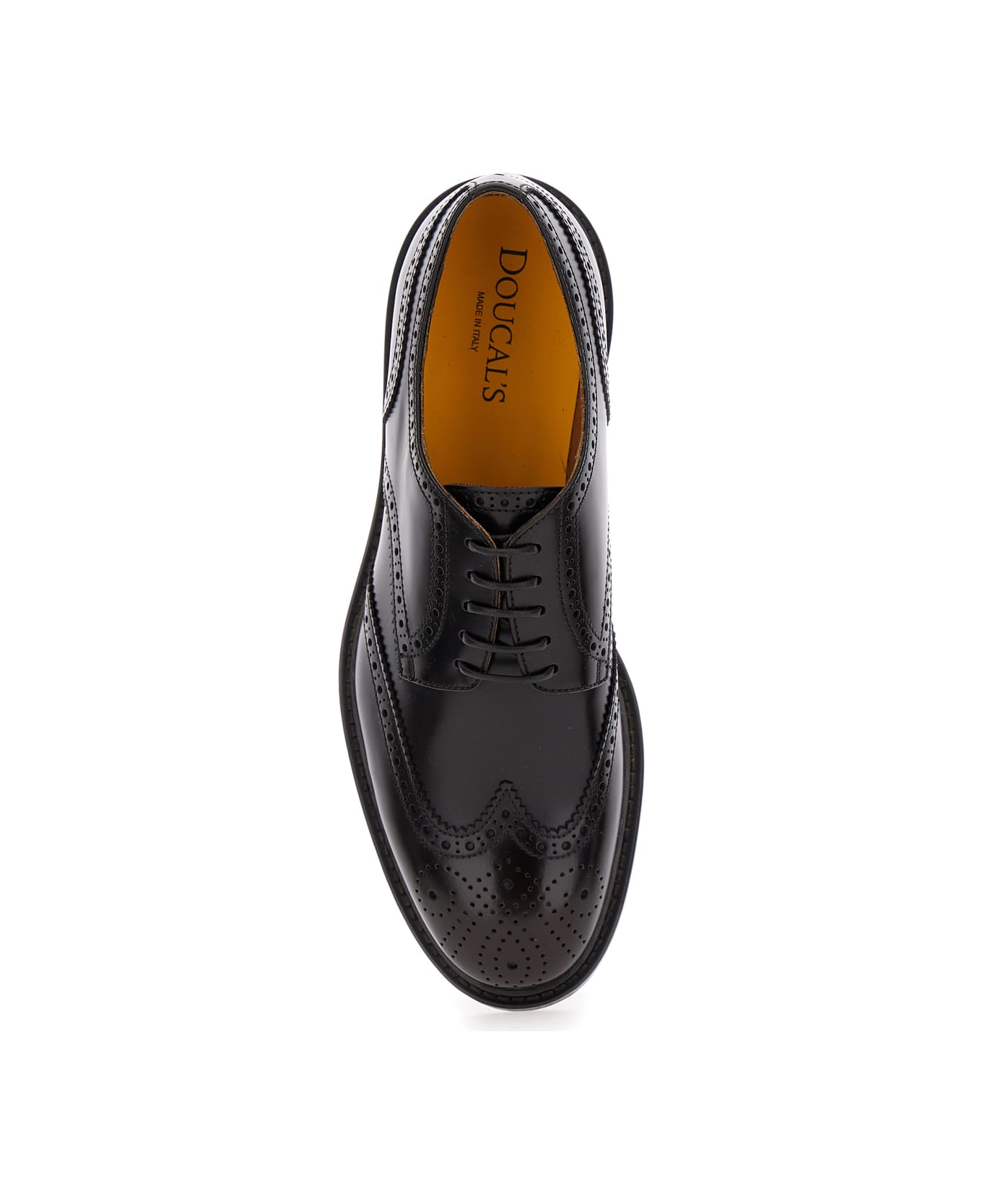 Doucal's Derby Shoes With Embellishments - Brown