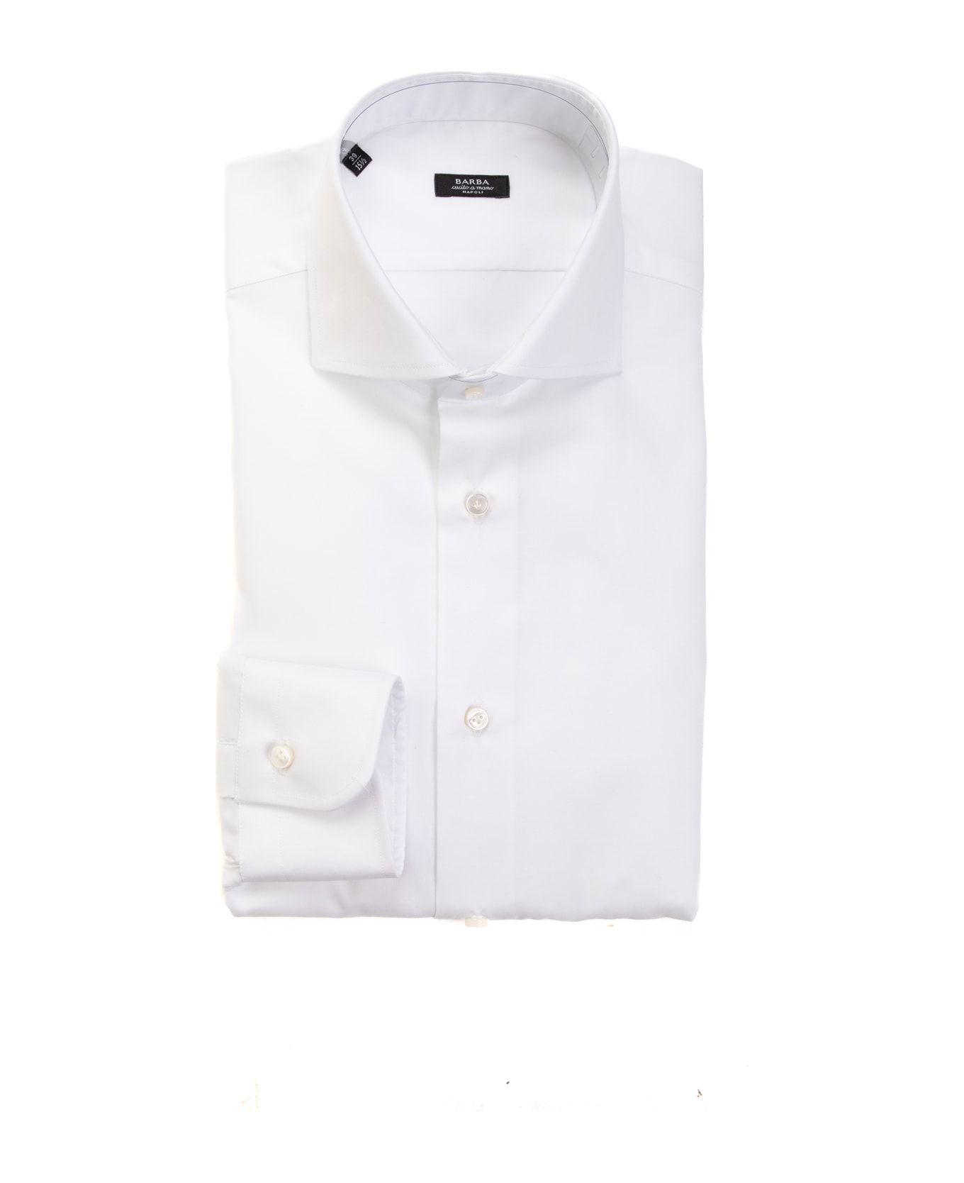 Barba Napoli White Long-sleeved Shirt - BIANCO