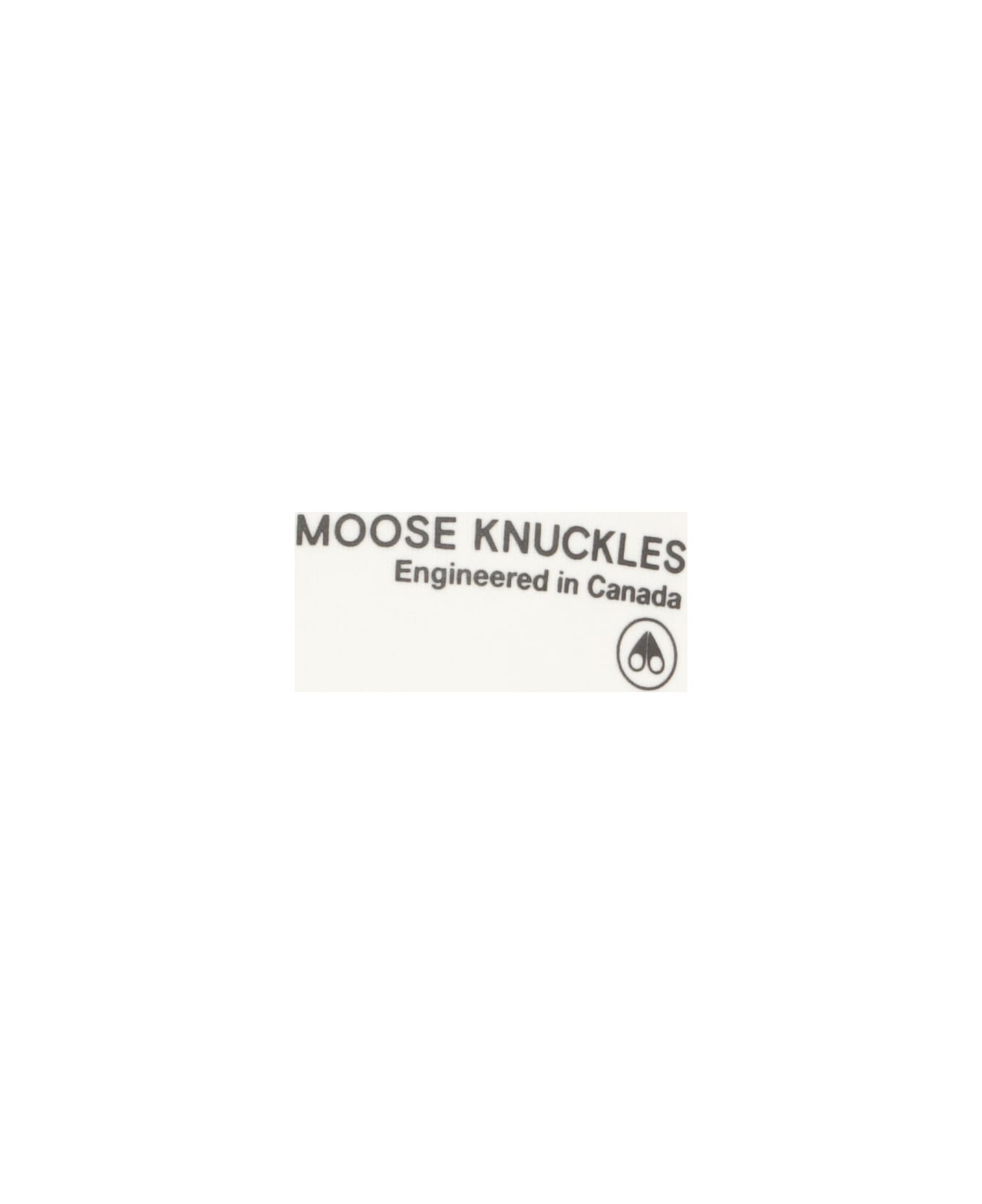 Moose Knuckles Hoodie Deschamps - White