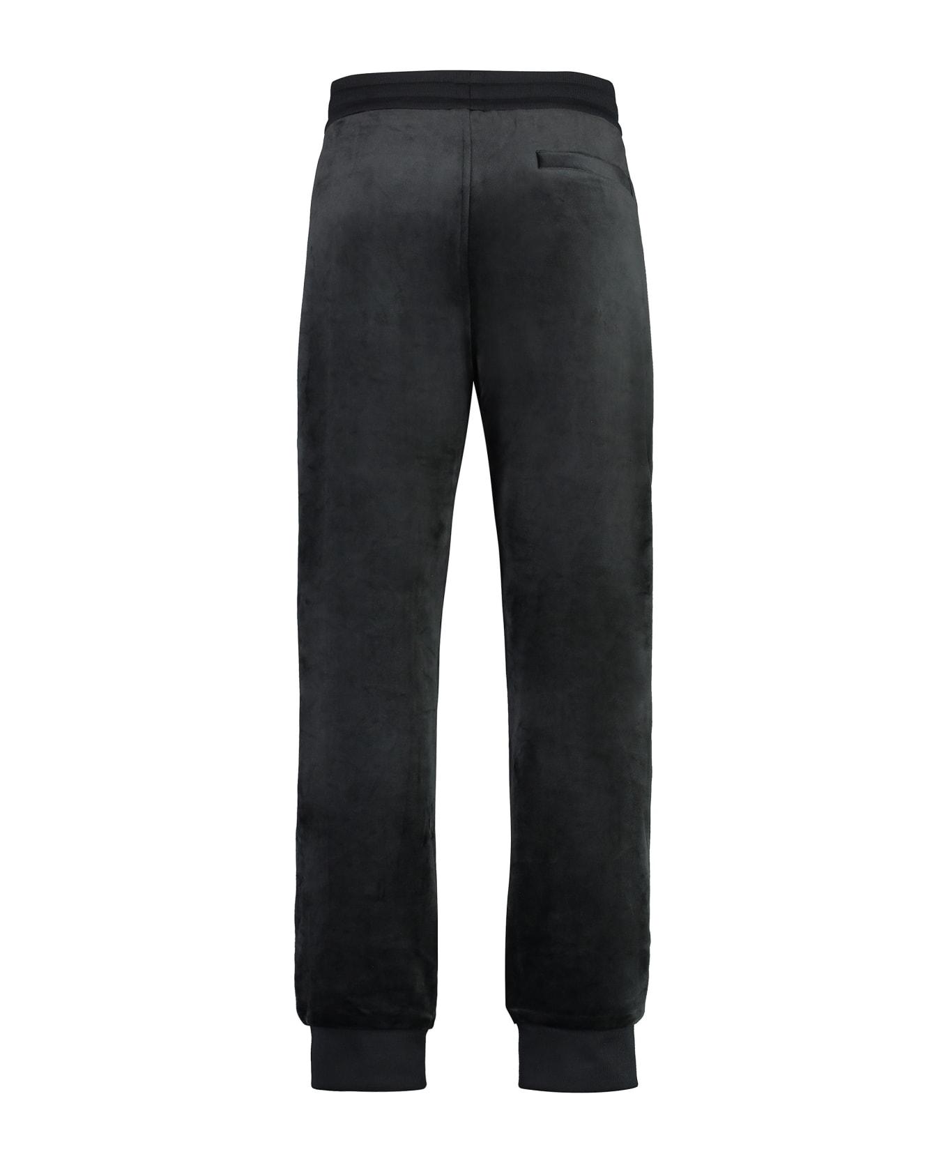 Emporio Armani Chenille Track-pants - black
