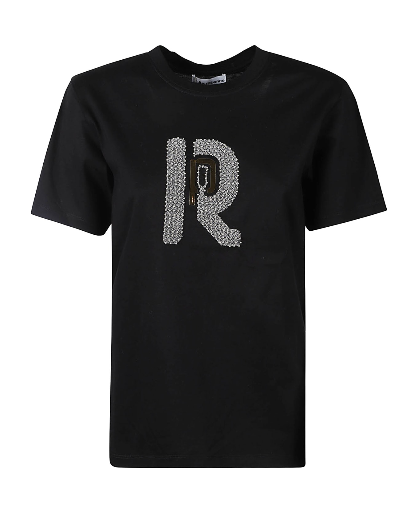 Paco Rabanne Embellished T-shirt - Black Tシャツ