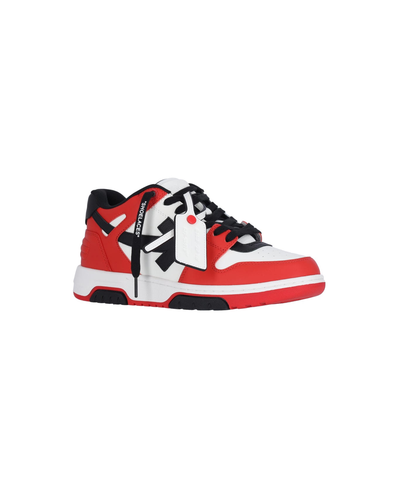 Off-White "out Of Office" Sneakers - Red