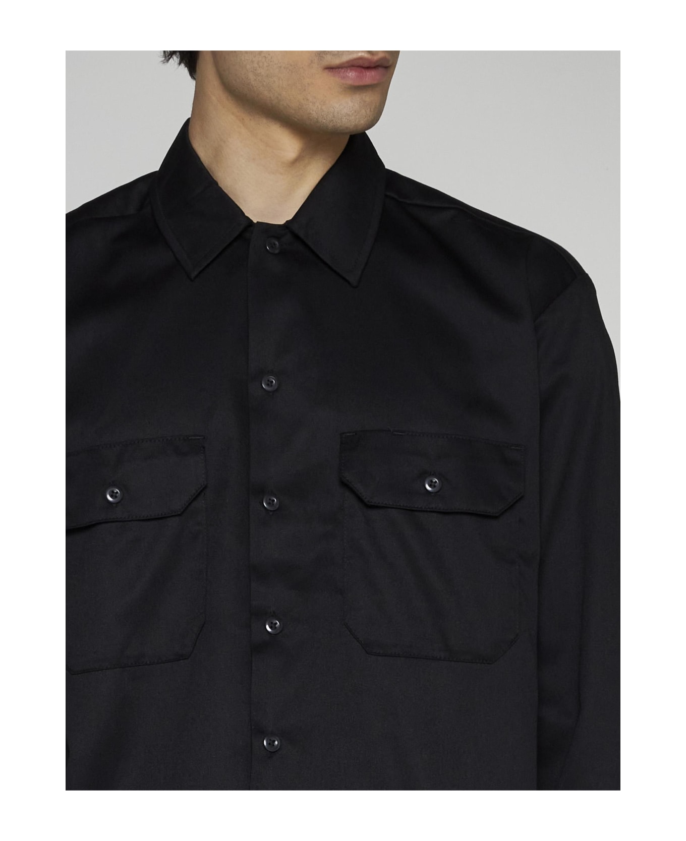 Dickies Work Cotton-blend Shirt - BLACK