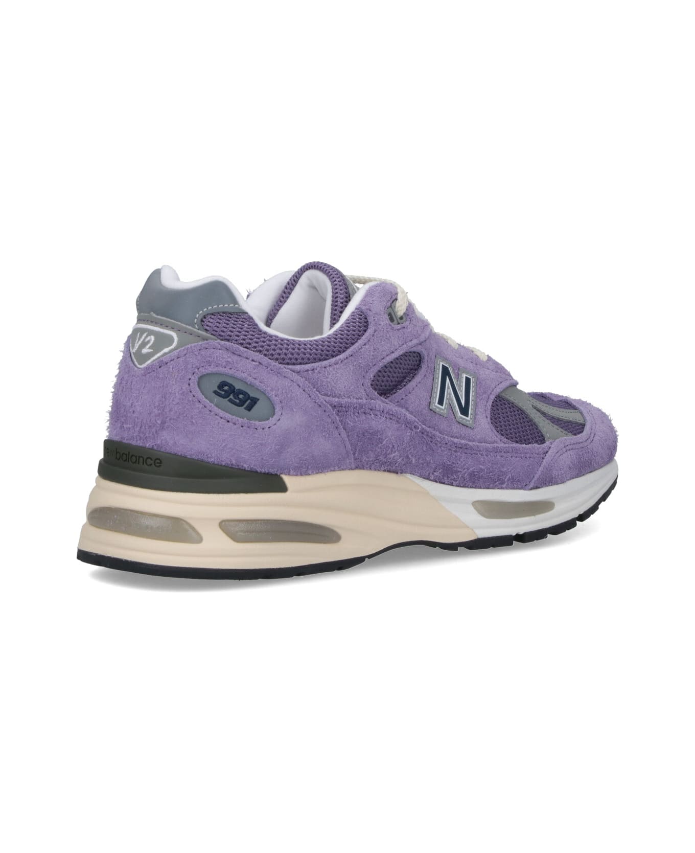 New Balance "made In Uk 991v2" Sneakers - Purple
